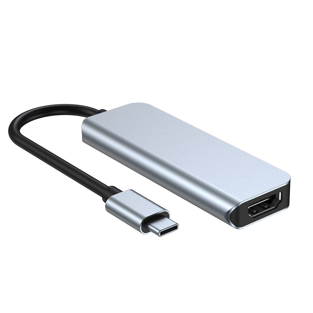 4-en-1 vers HD USB C USB3.0 PD Type-C HUB Adaptateur Dock pour Mac Windows PC