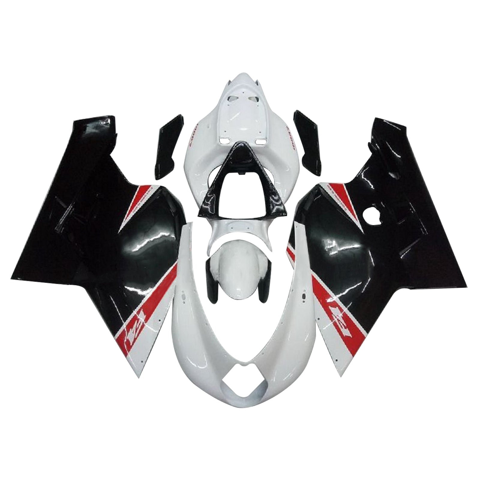 MV Agusta F4 1000 2005-2006 Kit de carenado de carrocería de plástico ABS