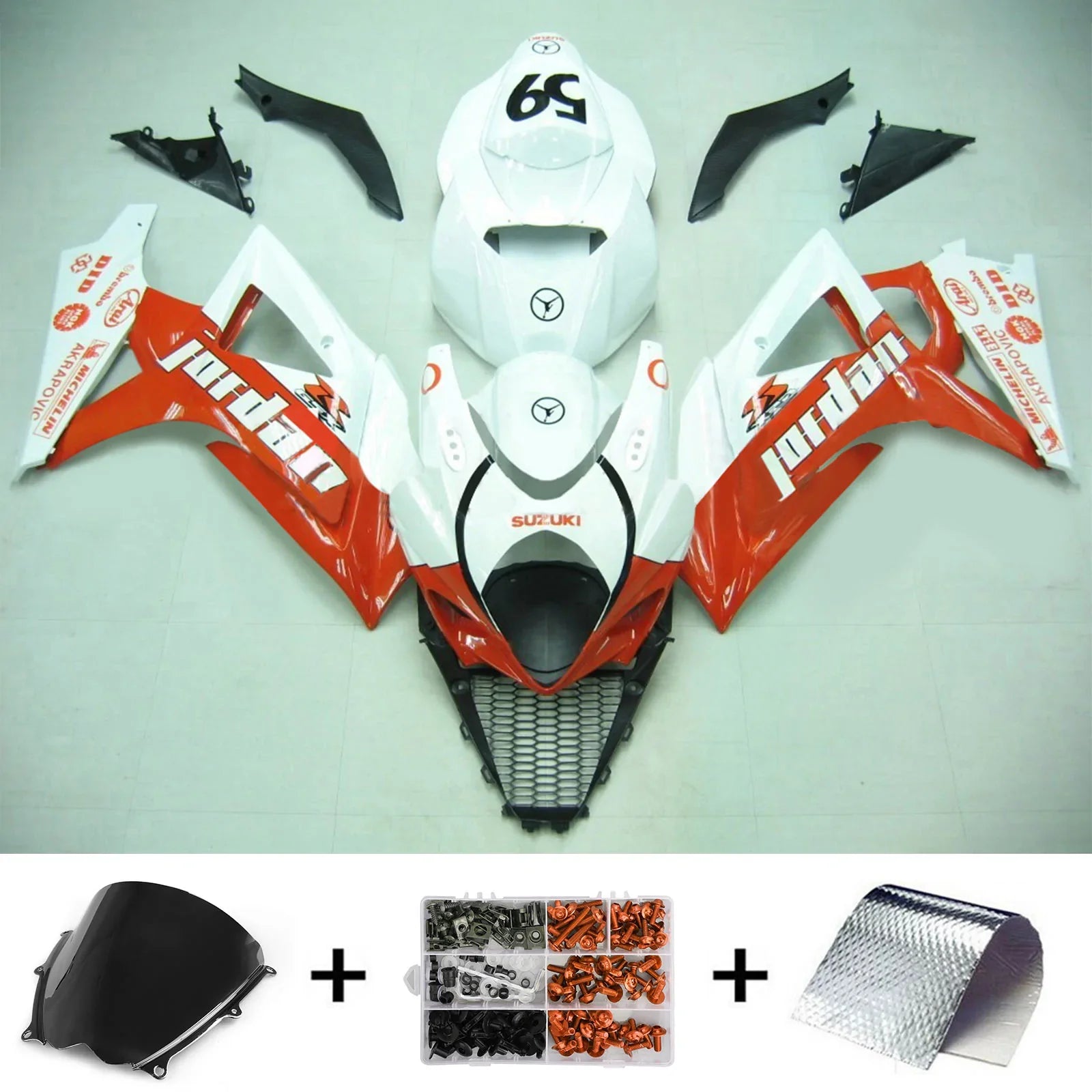 Carenado Amotopart Suzuki GSXR1000 2007-2008