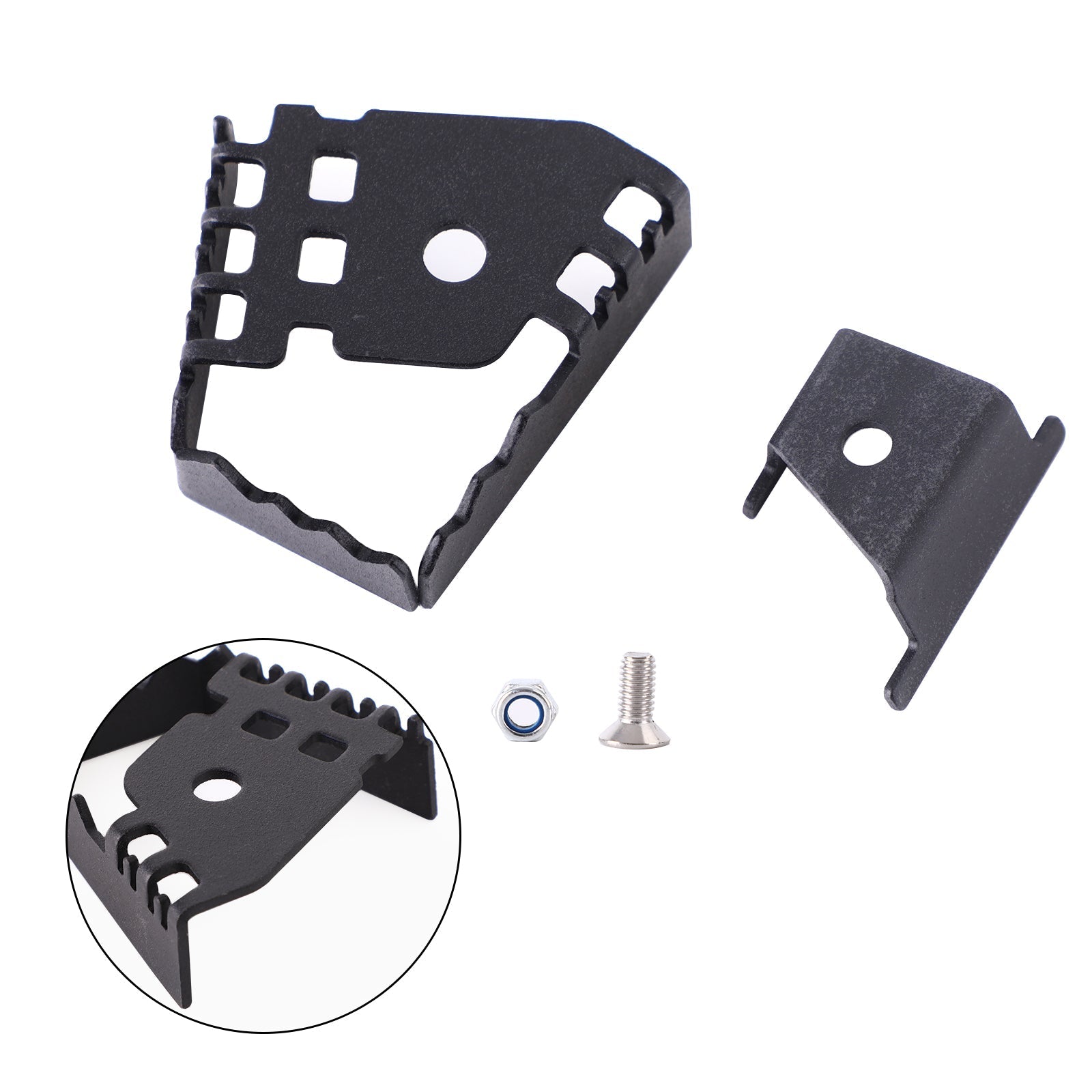 Extensión Pedal Freno Ampliar Para Bmw R1200Gs F800Gs Adv F700 F650Gs Plata Genérico