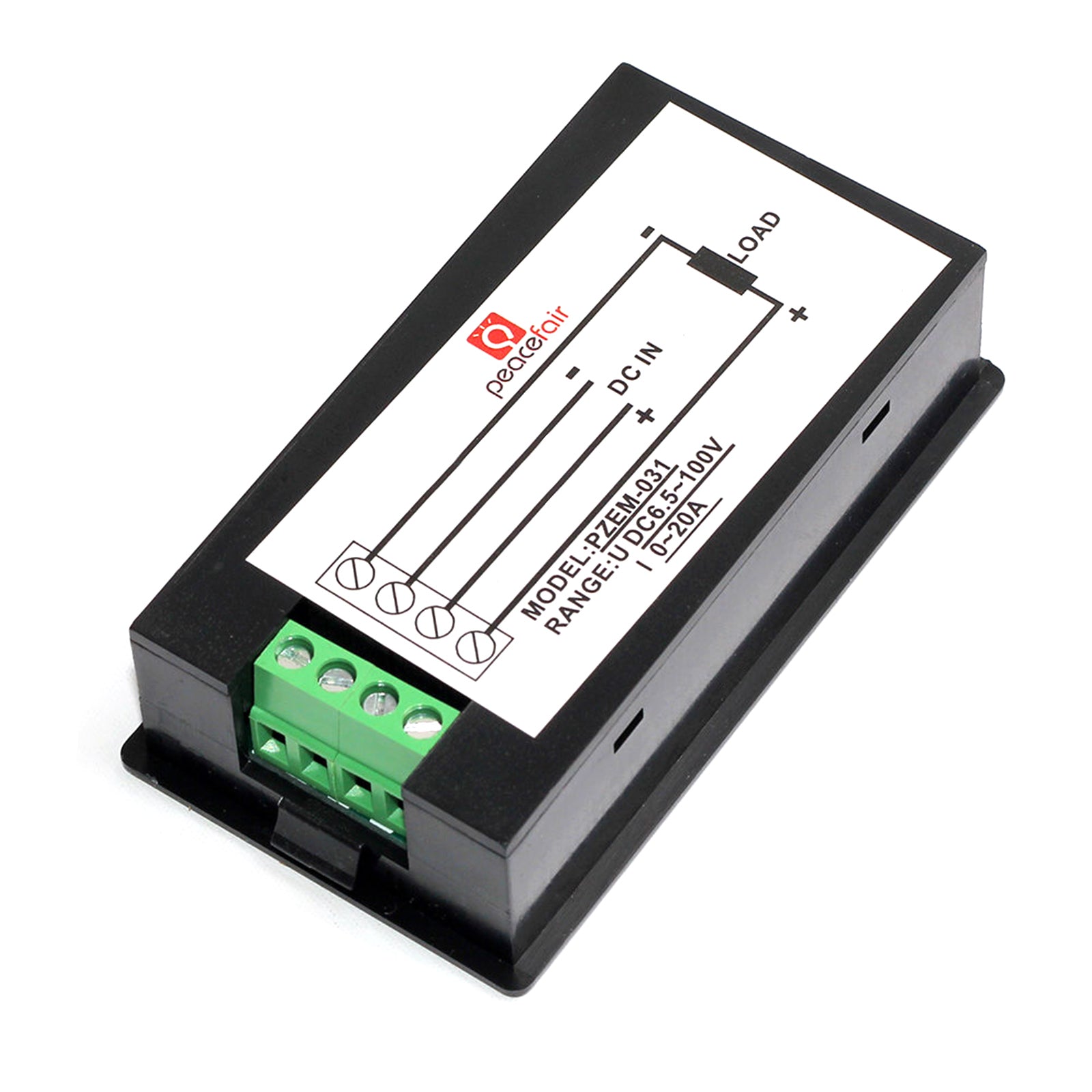 DC 20A 100V LCD Numérique Volt Tension Watt Courant Compteur De Puissance Ampèremètre Voltmètre