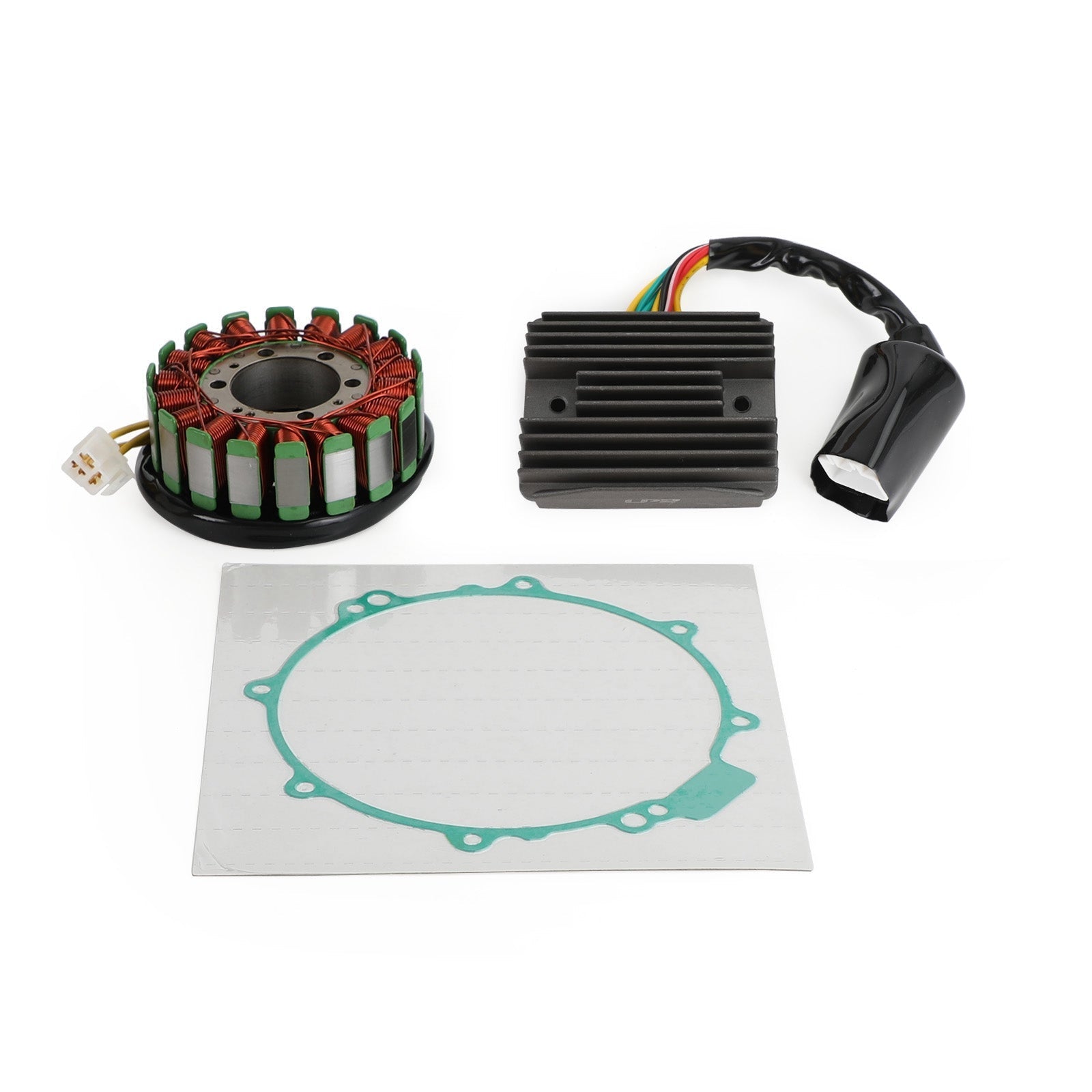 Stator magnéto + redresseur de tension + joint pour Honda VFR800Fi Interceptor 800 00-01 générique