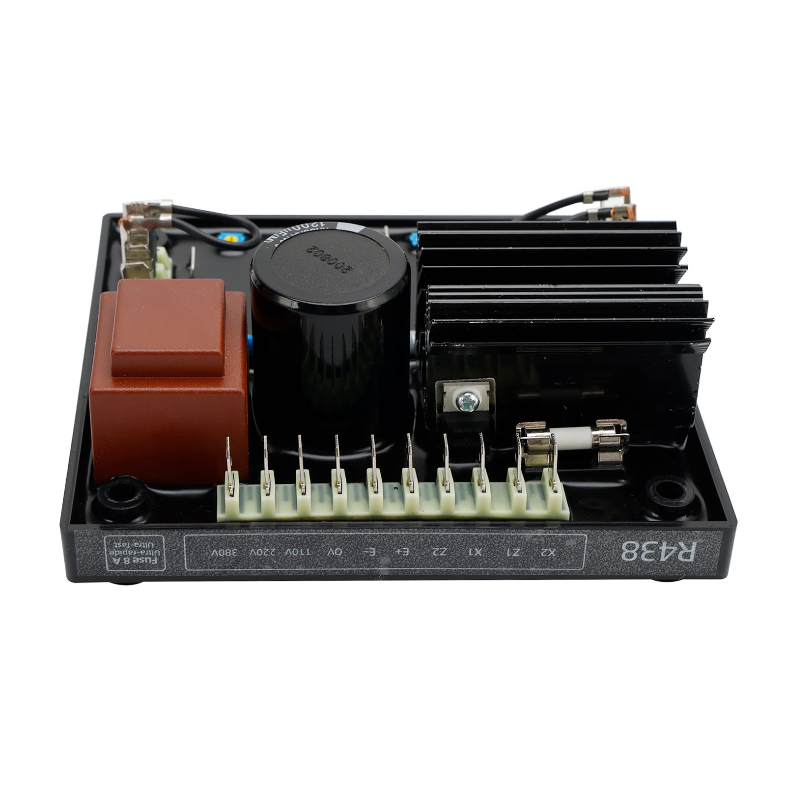 Regolatore di tensione automatico AVR R438 compatibile con il generatore Leroy Somer