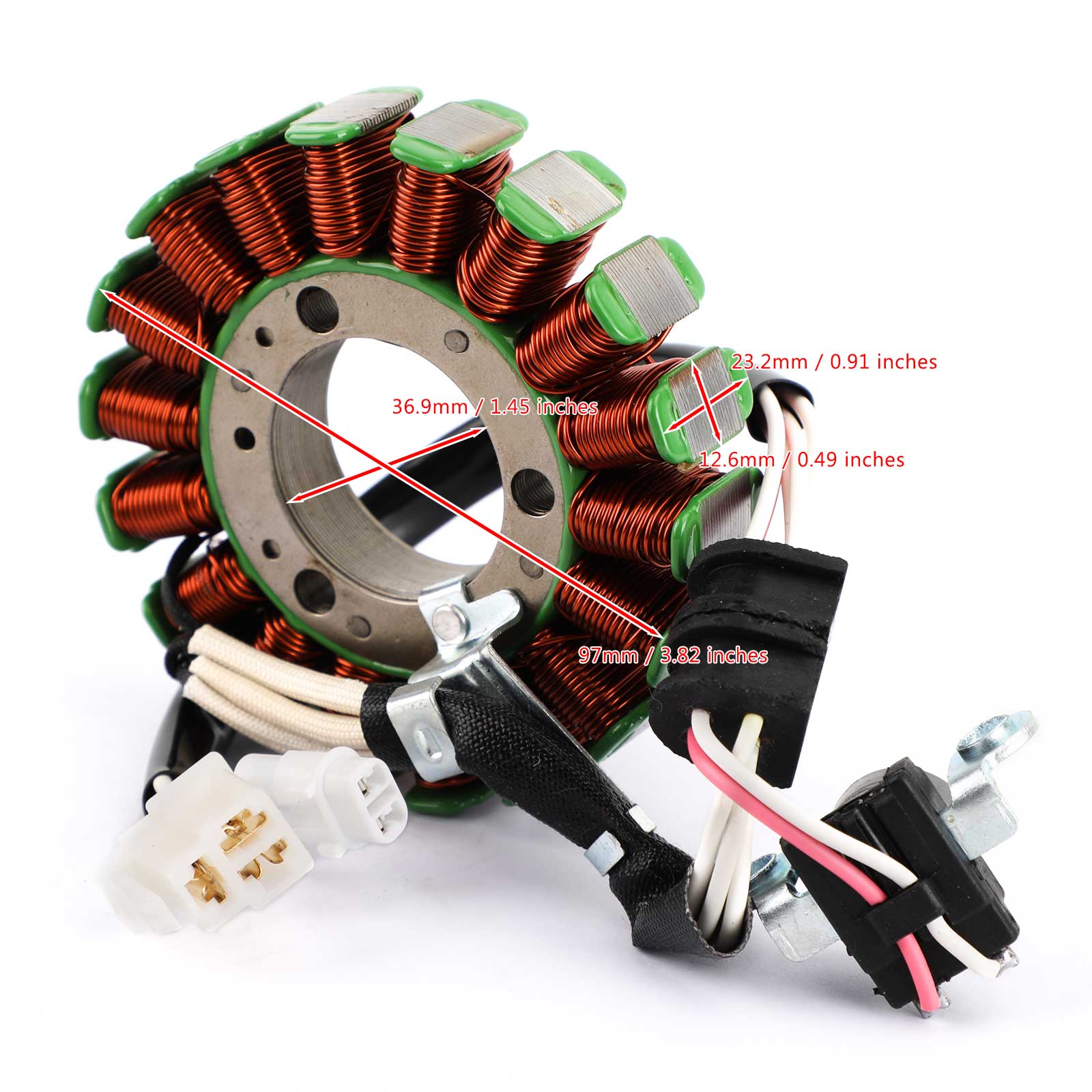 Générateur de Stator Areyourshop pour Yamaha YZF-R125 YZF R125 2008-2013 2012 2011 2010 2009