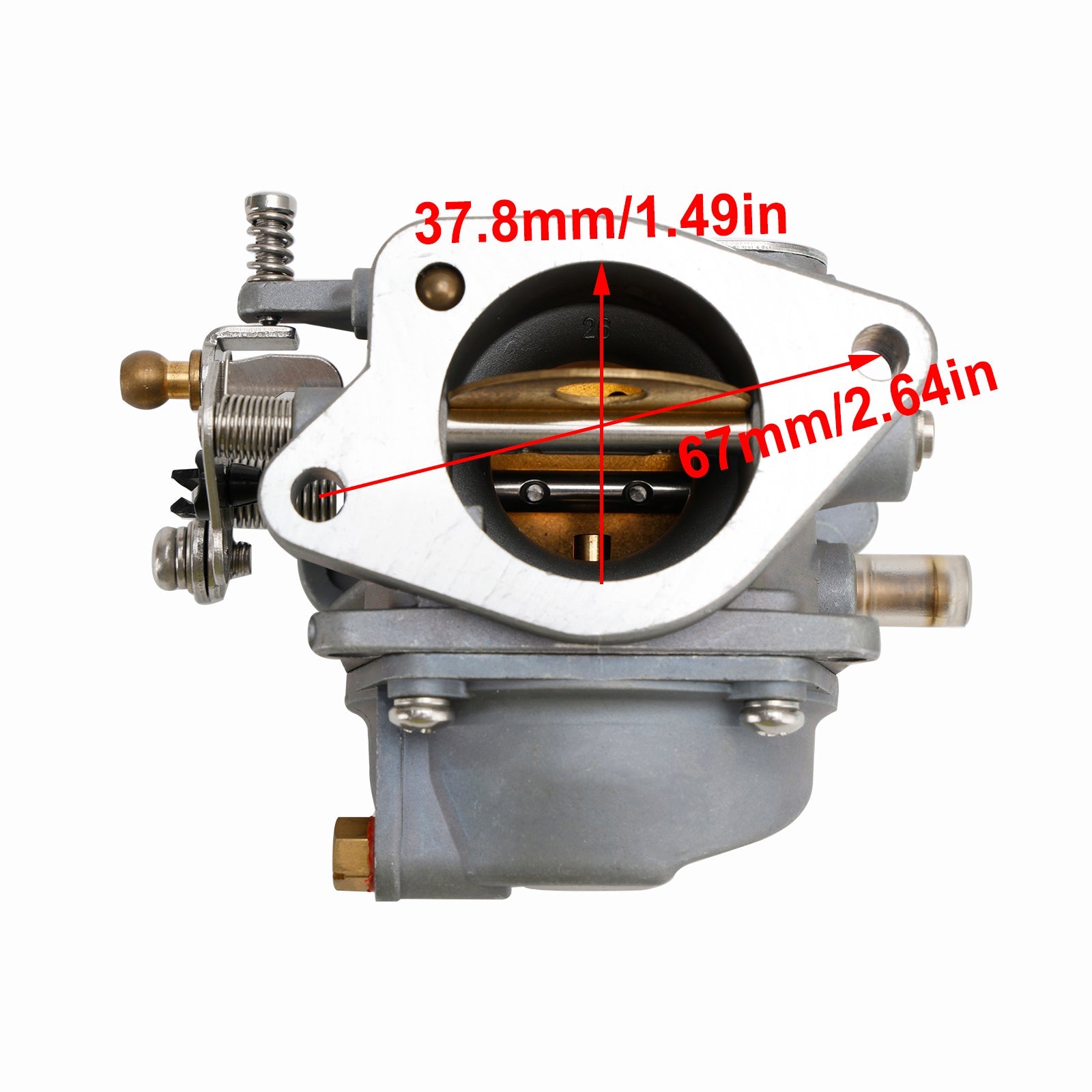 Carburatore Carb adatto per motore fuoribordo Yamaha 2 tempi 60HP E60 6K5-14301
