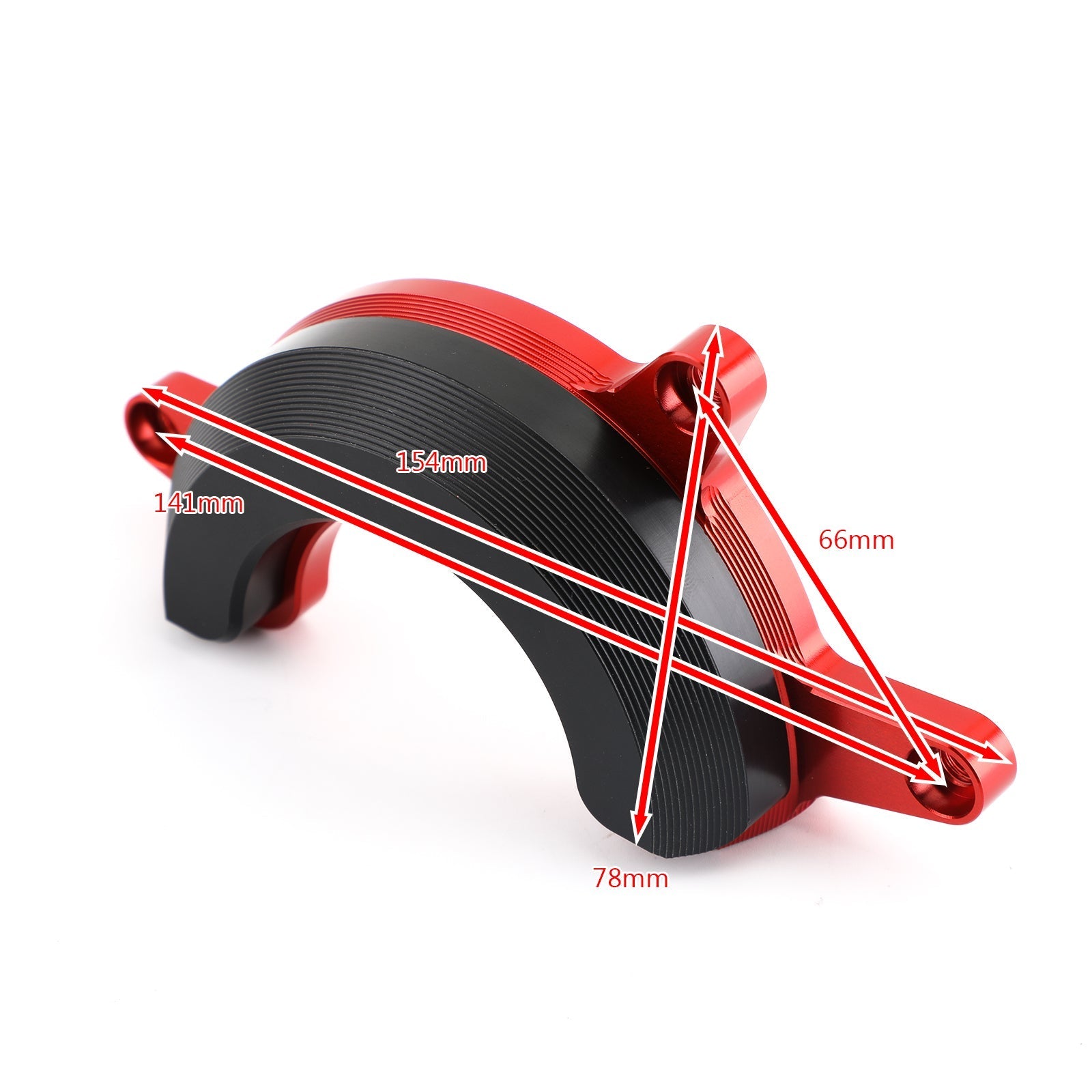 Kit de protectores de choque de chasis de motor para Honda CB650R 2019-2021 rojo genérico