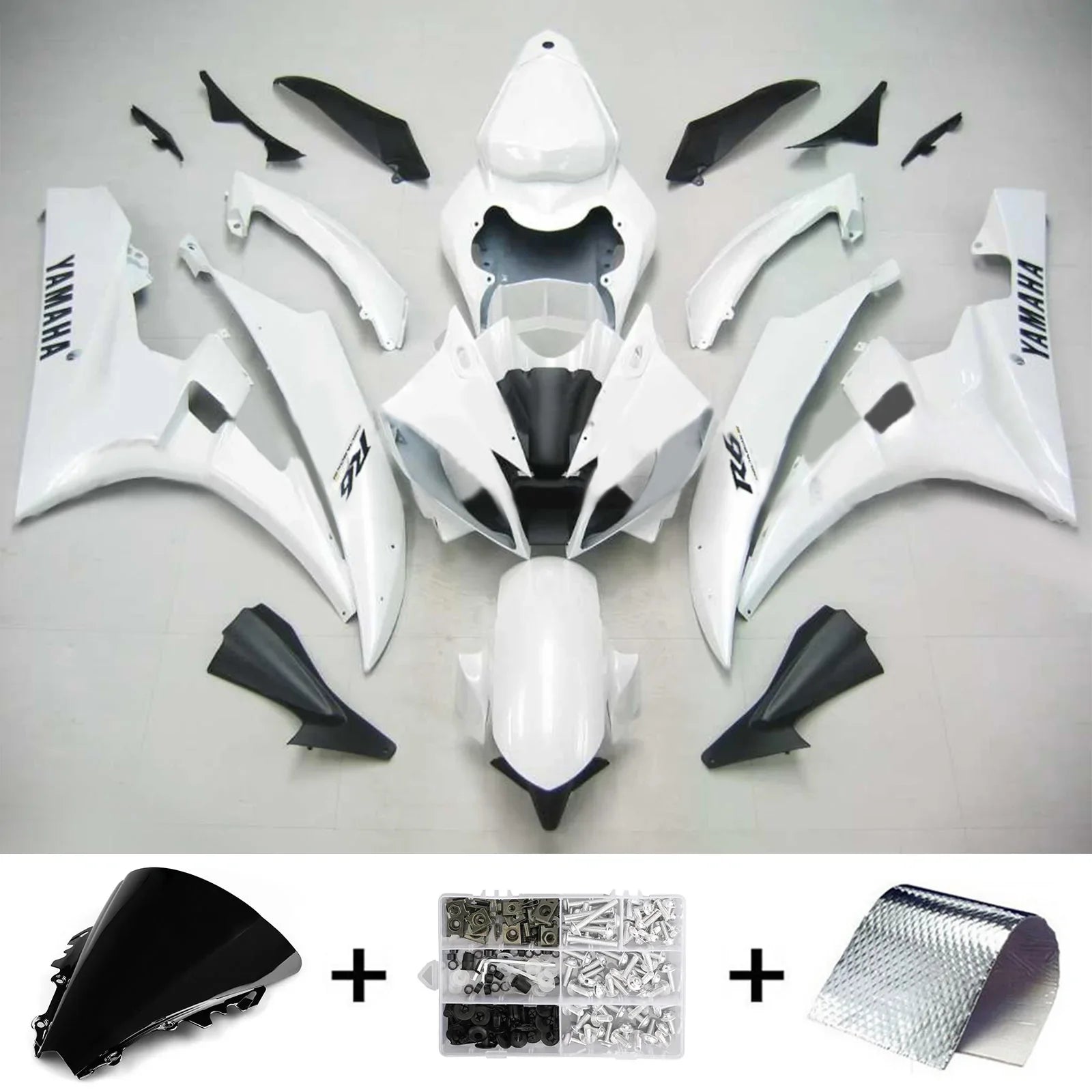 Kit Carenado Amotopart para Yamaha YZF 600 R6 2006-2007 Genérico