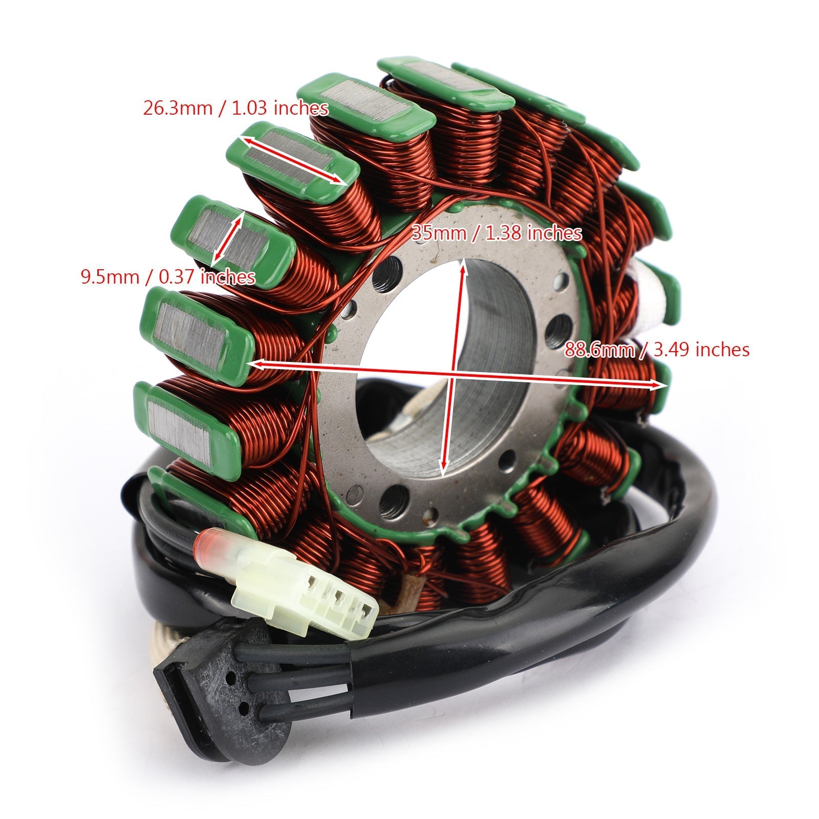 ALTERNATEUR STATOR GÉNÉRATEUR Fit pour Polaris Outlaw 450s &amp; 525 07-11 ATV 4011866