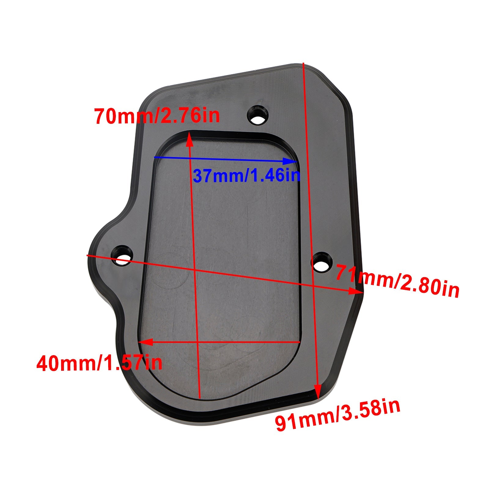 Cavalletto moto per BMW F900R F900 R 2020, piastra di allargamento