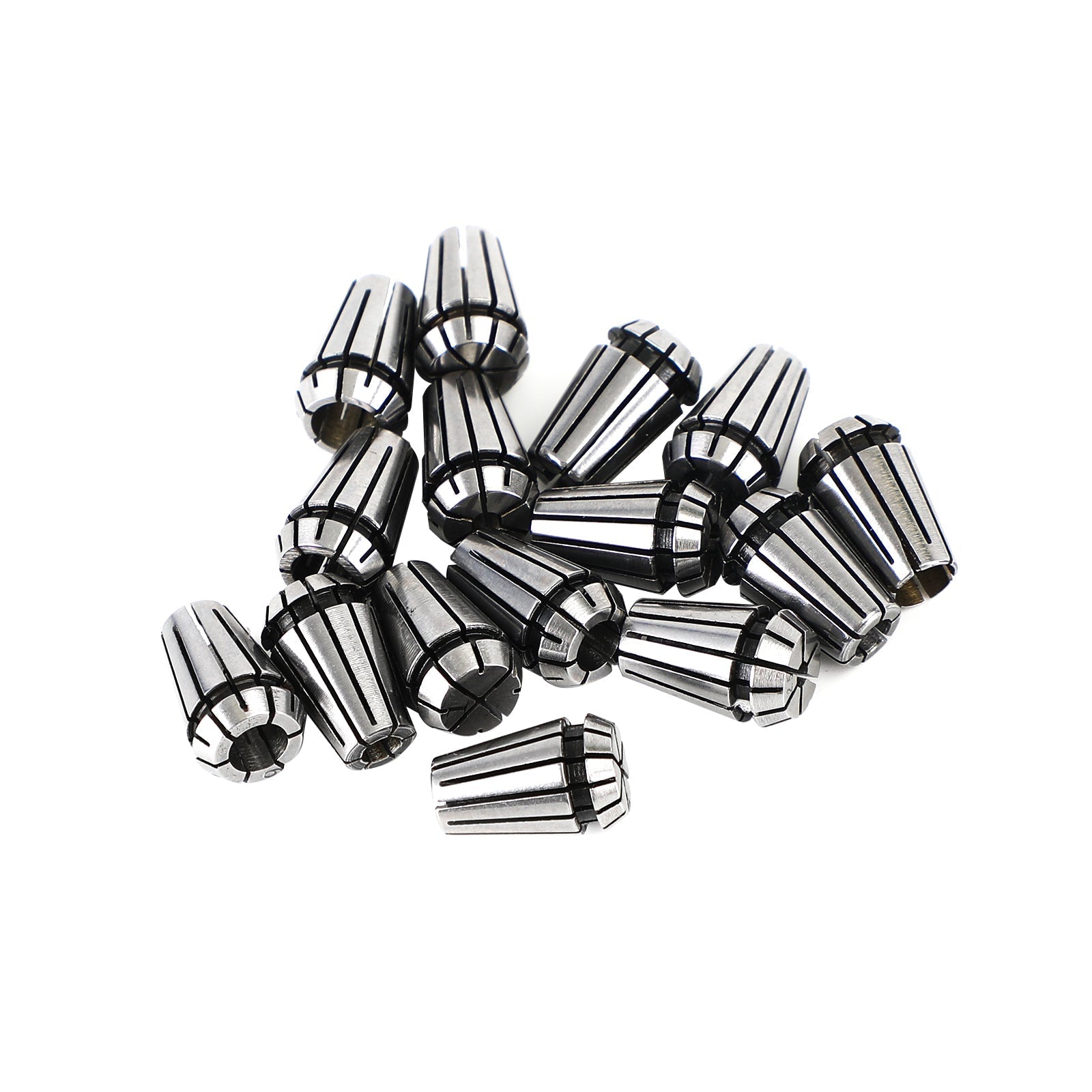 15 pièces ER11 pince à ressort 1/16 "-3/4" pour outil de tour de fraisage CNC