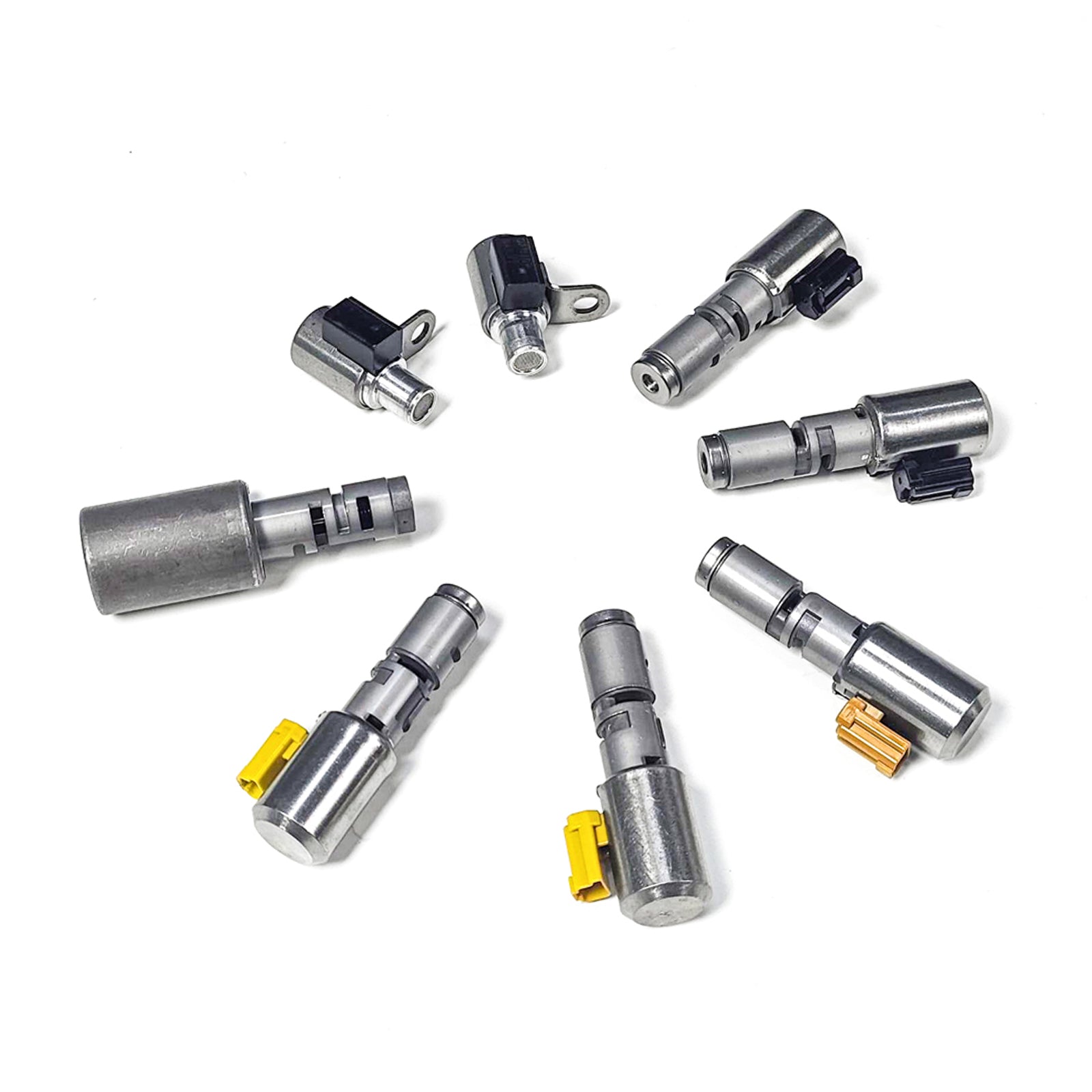 Audi TT 2003-2008 6 Speed ​​​​F/AWD L4 1,8L 2,0L 3,2L TF60SN 09G Vaihteiston solenoidisarja pieni venttiili 6 kpl 1298152