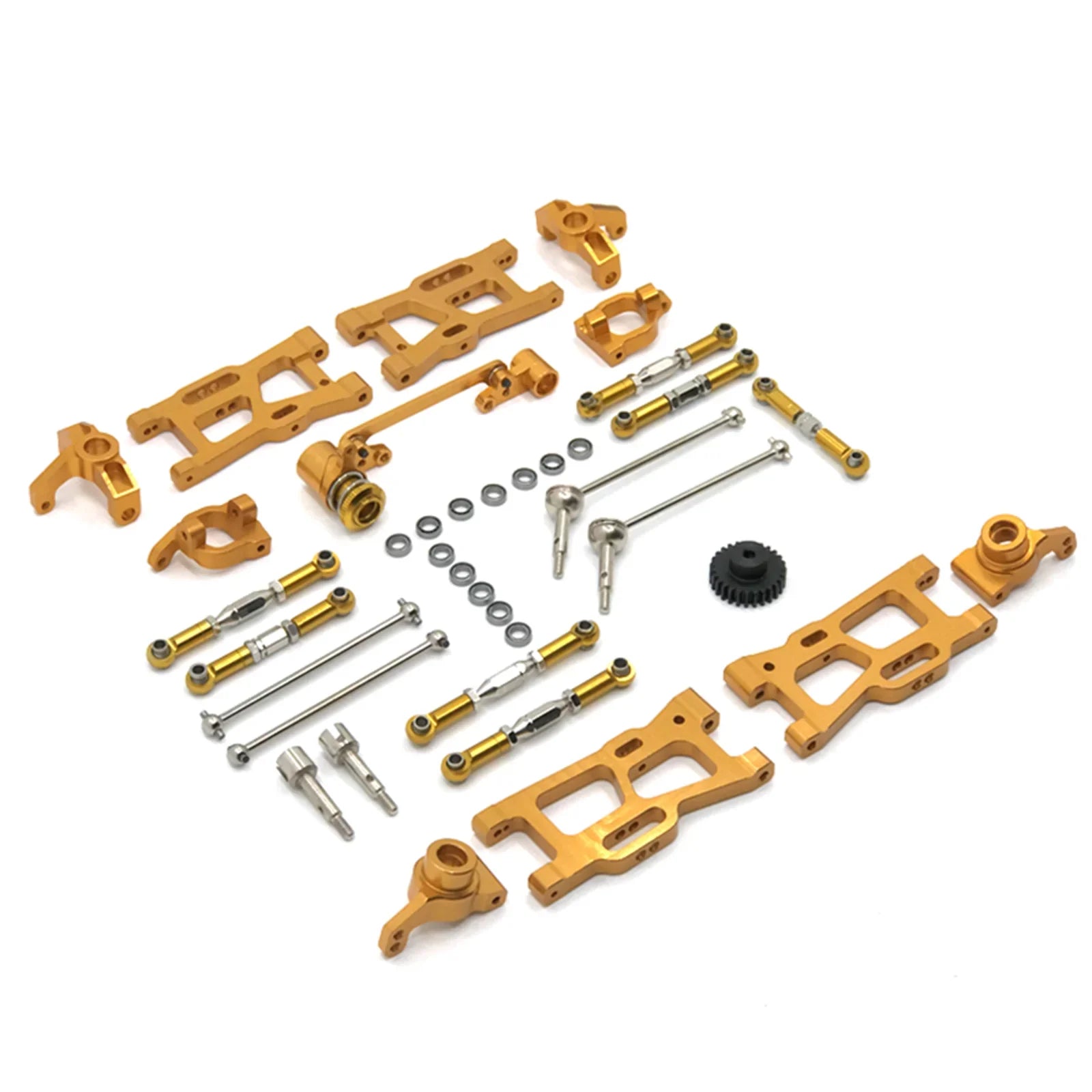 12 pièces mises à niveau RC pièces Kit pour Wltoys 144001 144002 124016 124017 124018 124019