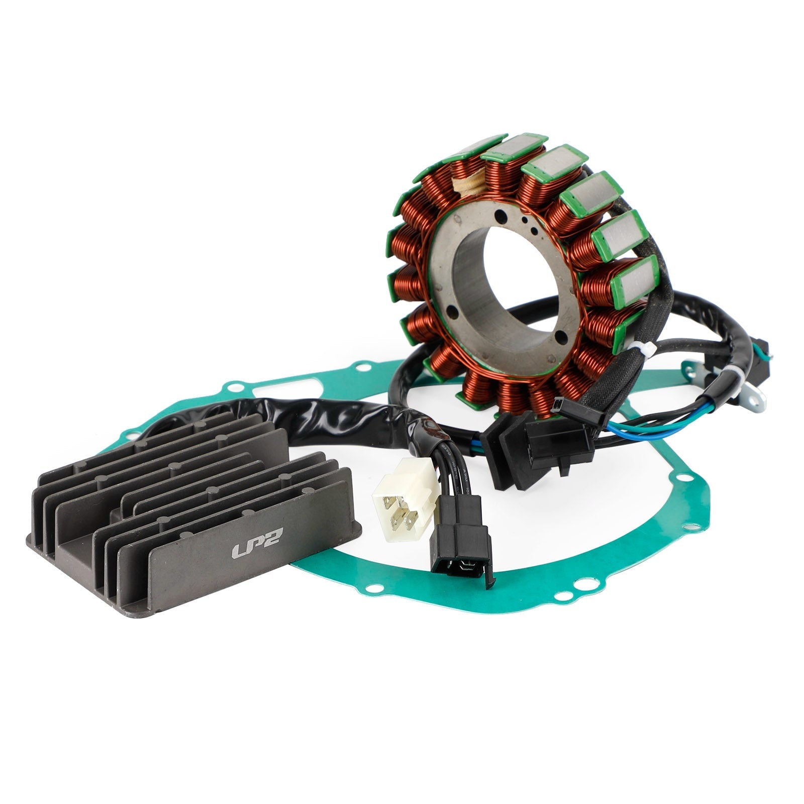 2003-2012 Suzuki V Strom 1000 DL1000 Stator magnéto + redresseur de tension + joint Fedex Express