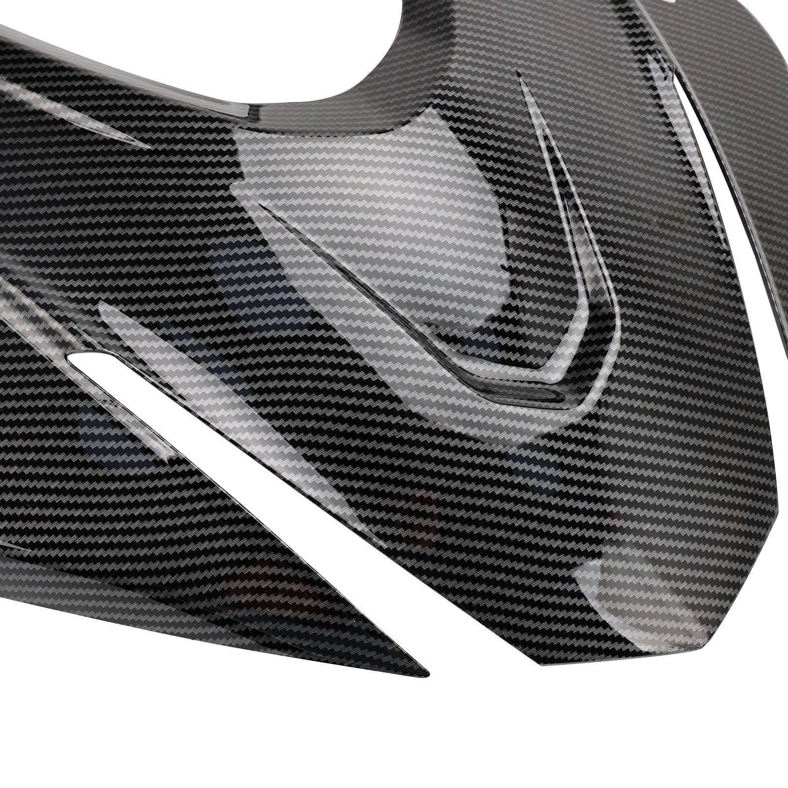 Aprilia RS 660 2020-2024 Cache de carénage de nez de capot de phare avant en carbone