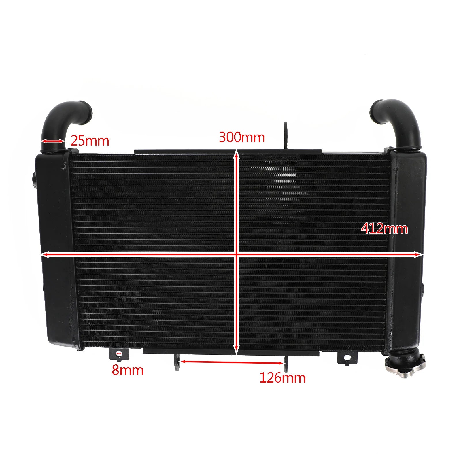Refrigerador de radiador de aluminio para HONDA CB CBR 650 R 650R 2018-2022 Genérico