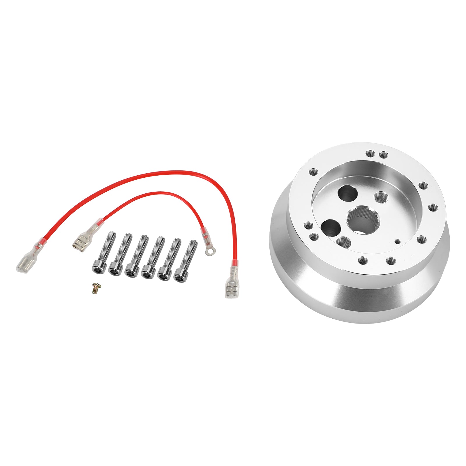 Kit adattatore per mozzo corto lucido per volante a 5 e 6 fori Nuovo per Ididit GM Chevy generico