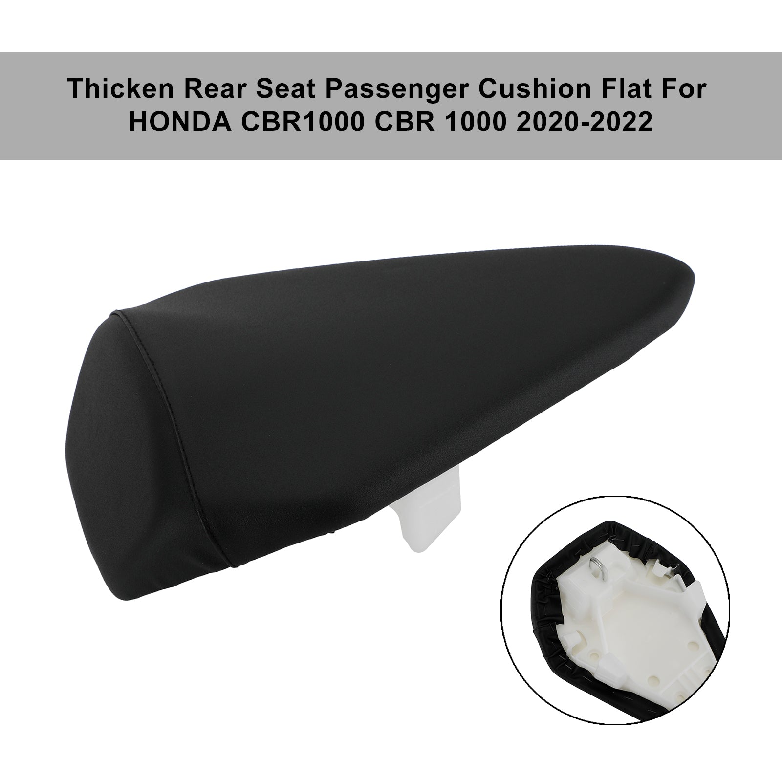 Épaissir Le Coussin Siège Arrière Passager Pour HONDA CBR1000 CBR 1000 20-22