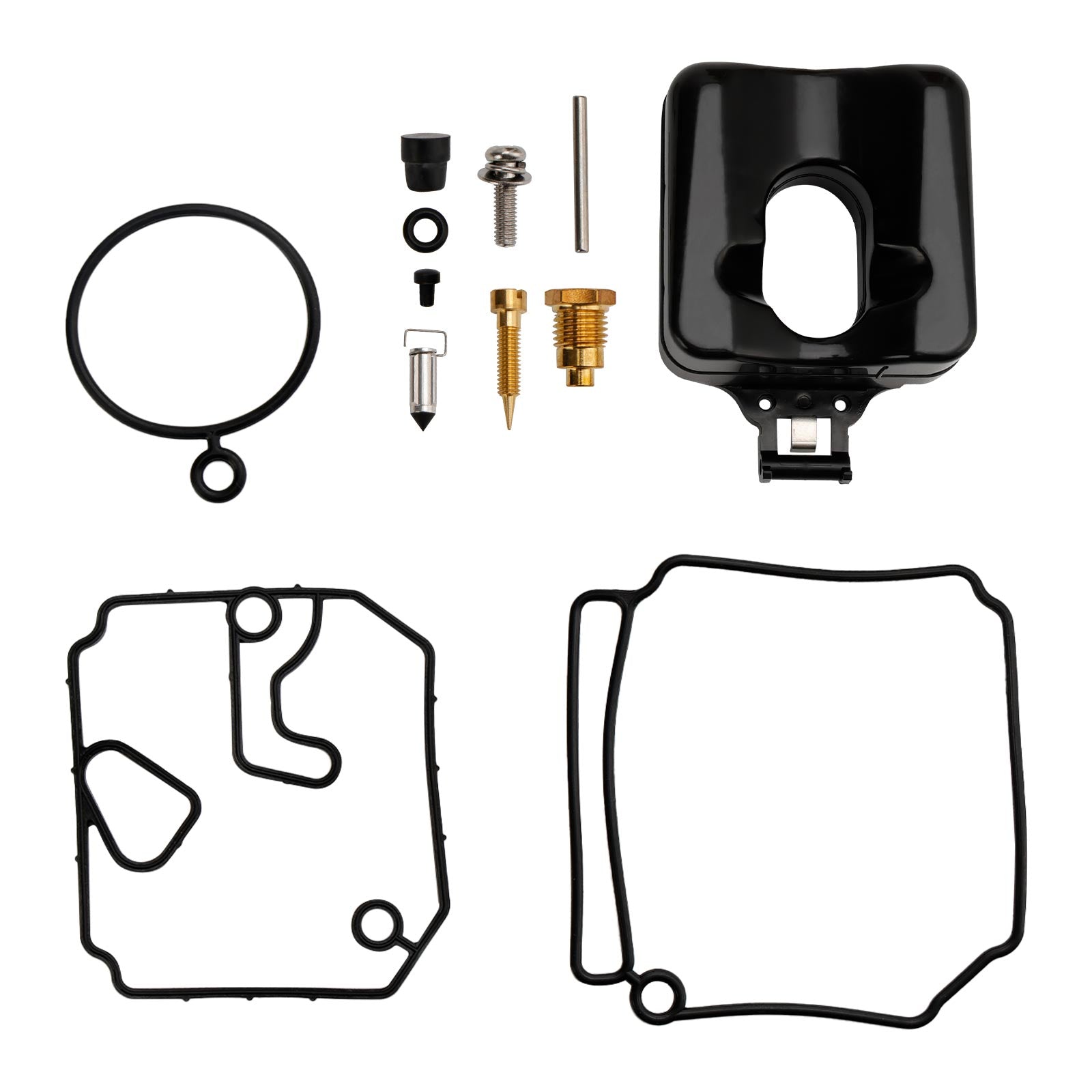 Kit de reconstrucción de carburador apto para motor fueraborda Yamaha de 2 tiempos 40HP 50HP