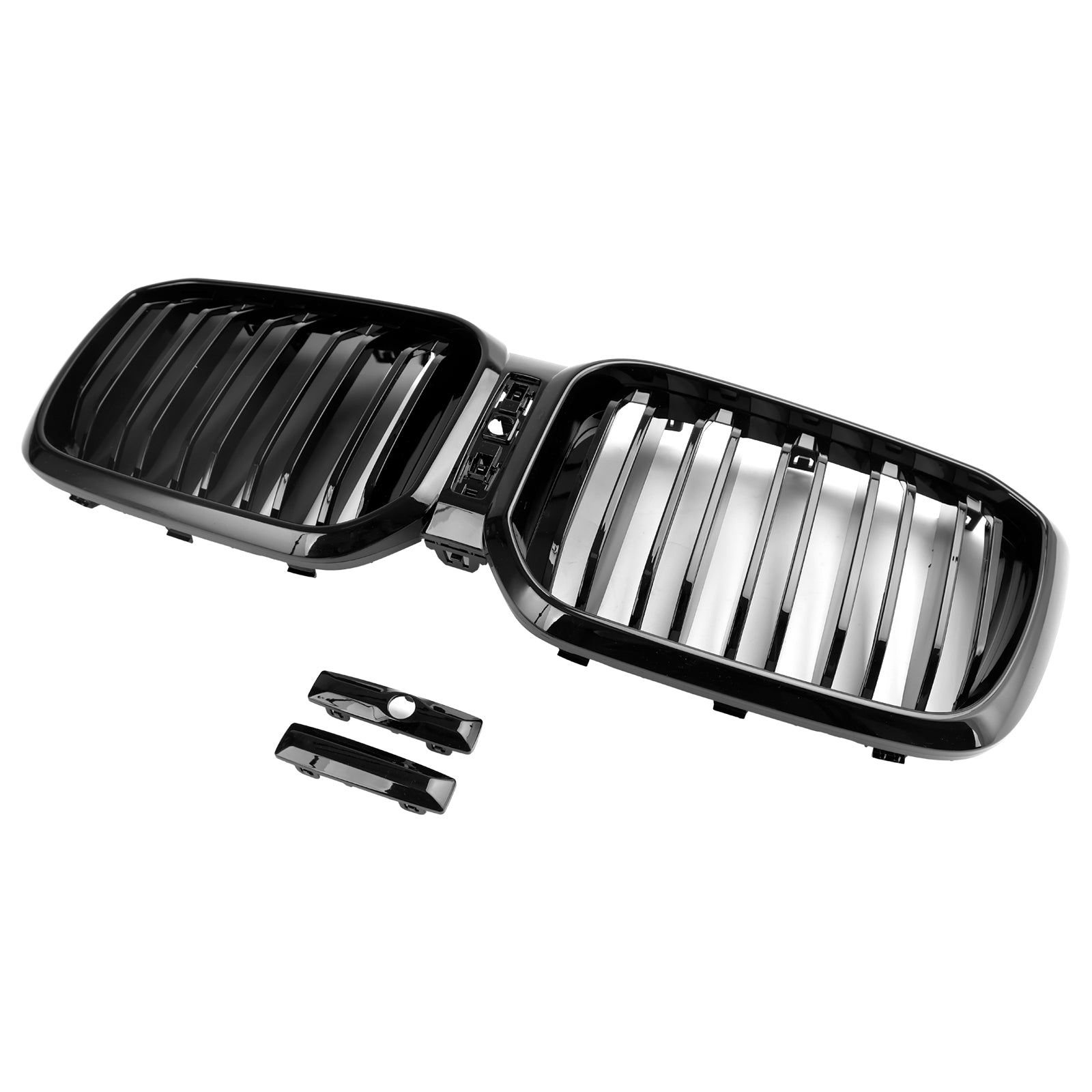 BMW X3 X4 G01 G02 2022 2023 Grille de calandre avant noire brillante