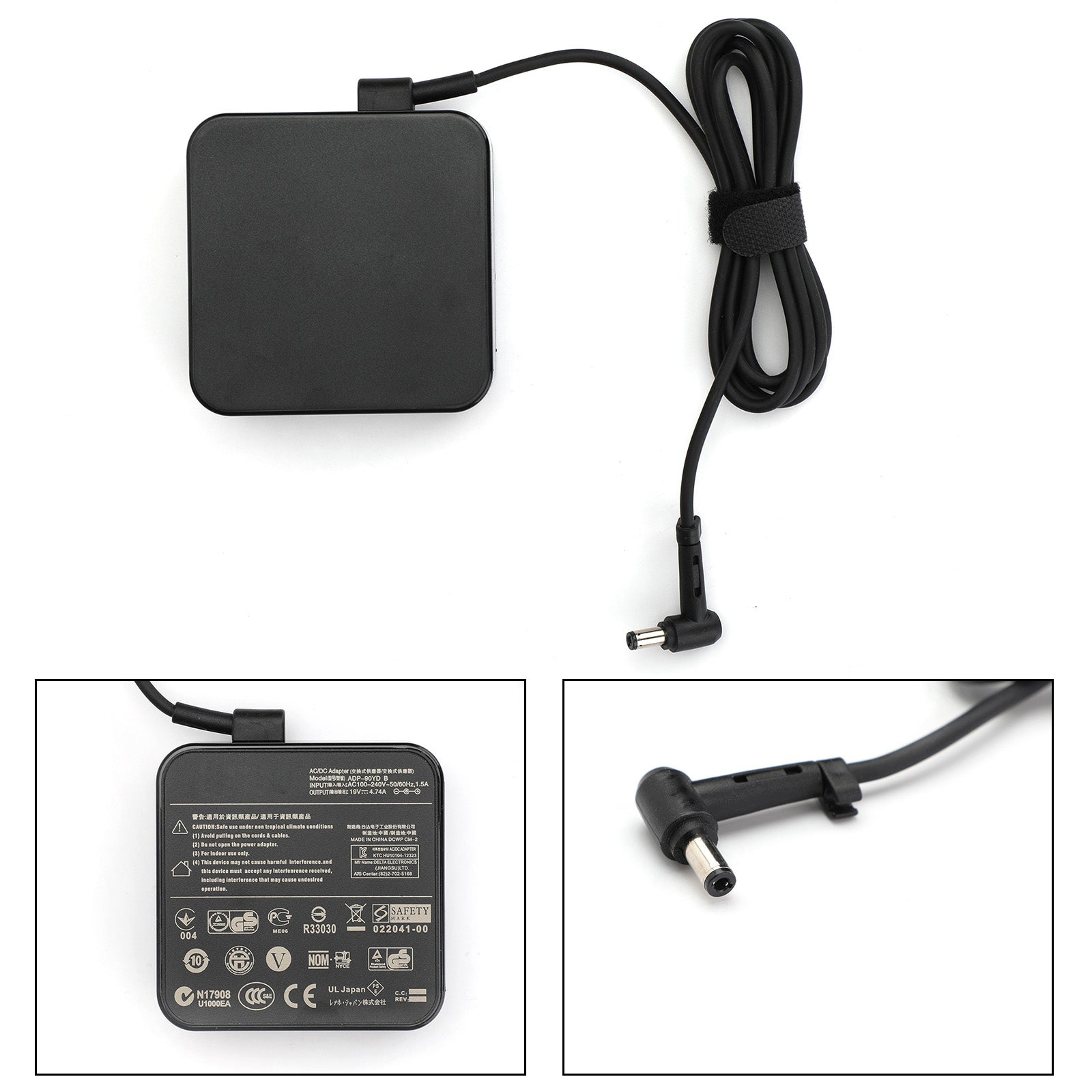 Netzteil 90W B Netzadapter Notebook 4.74A Adaptador de CA 19V para Asus ADP-90YD