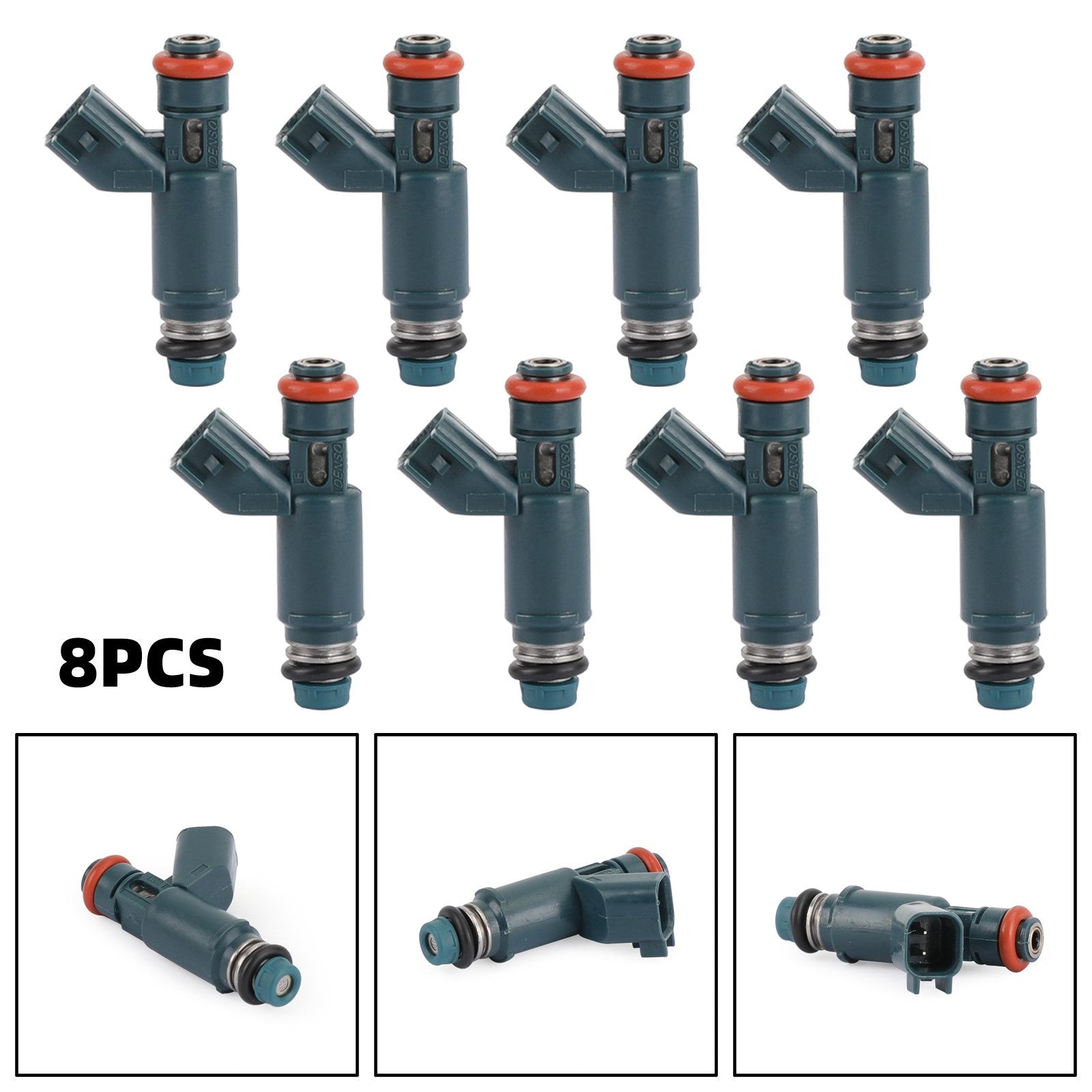 8 kpl polttoainesuutinta 2W93-BA sopii 03-09 Jaguar 4.2L 08-09 Land Rover 4.2L Generic