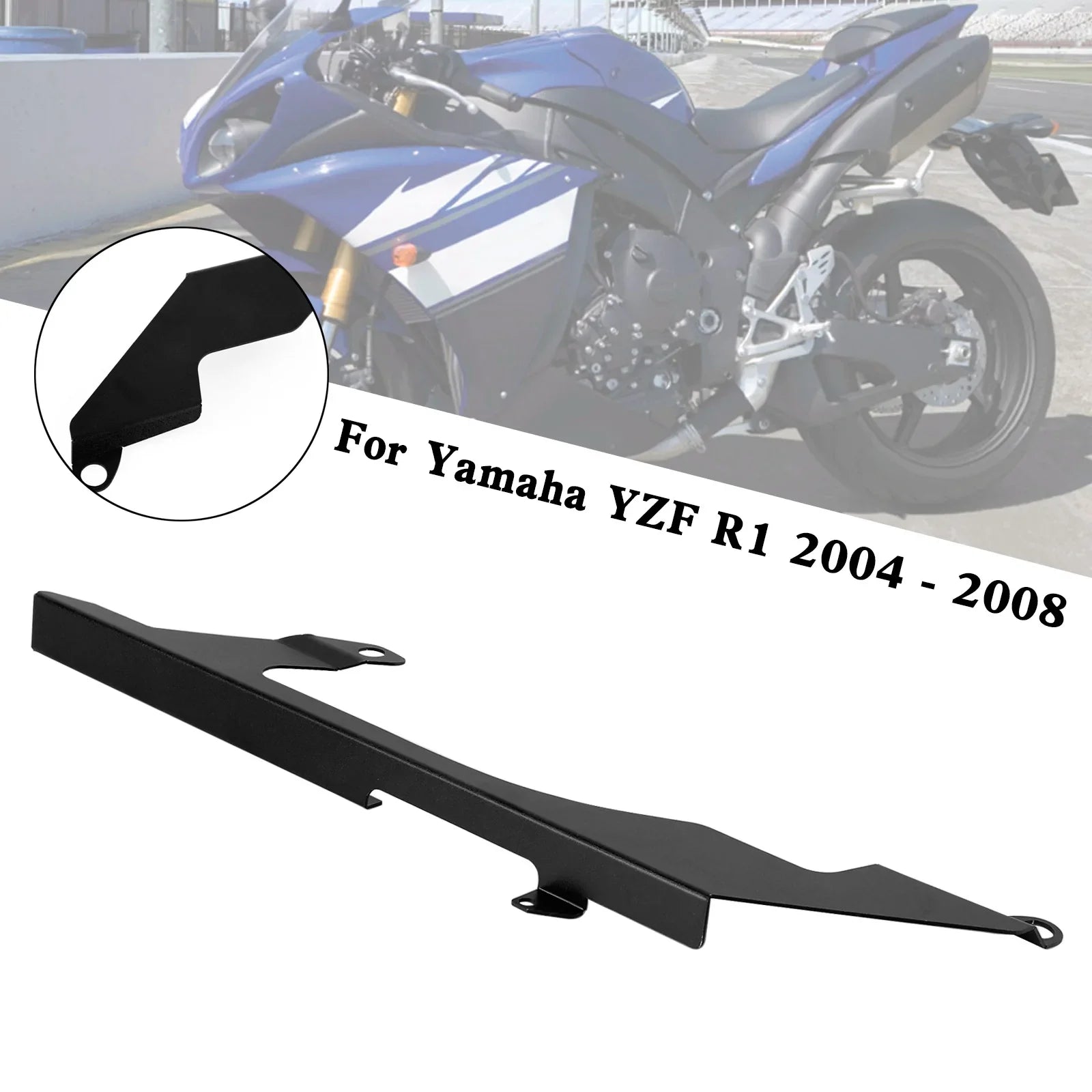 Yamaha YZF R1 2004-2008 Couvercle de protection de chaîne de pignon arrière
