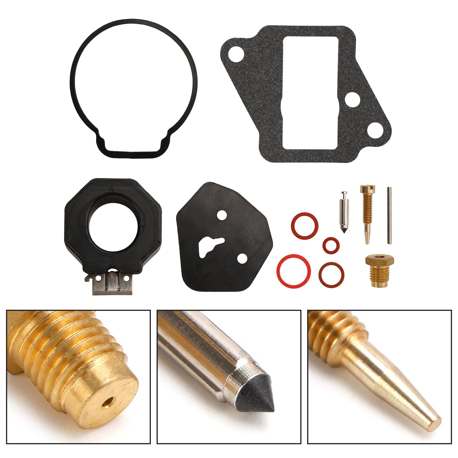 Kit di ricostruzione carburatore adatto per Yamaha 9.9HP 15HP 6E7-W0093-01 6E7-W0093-02