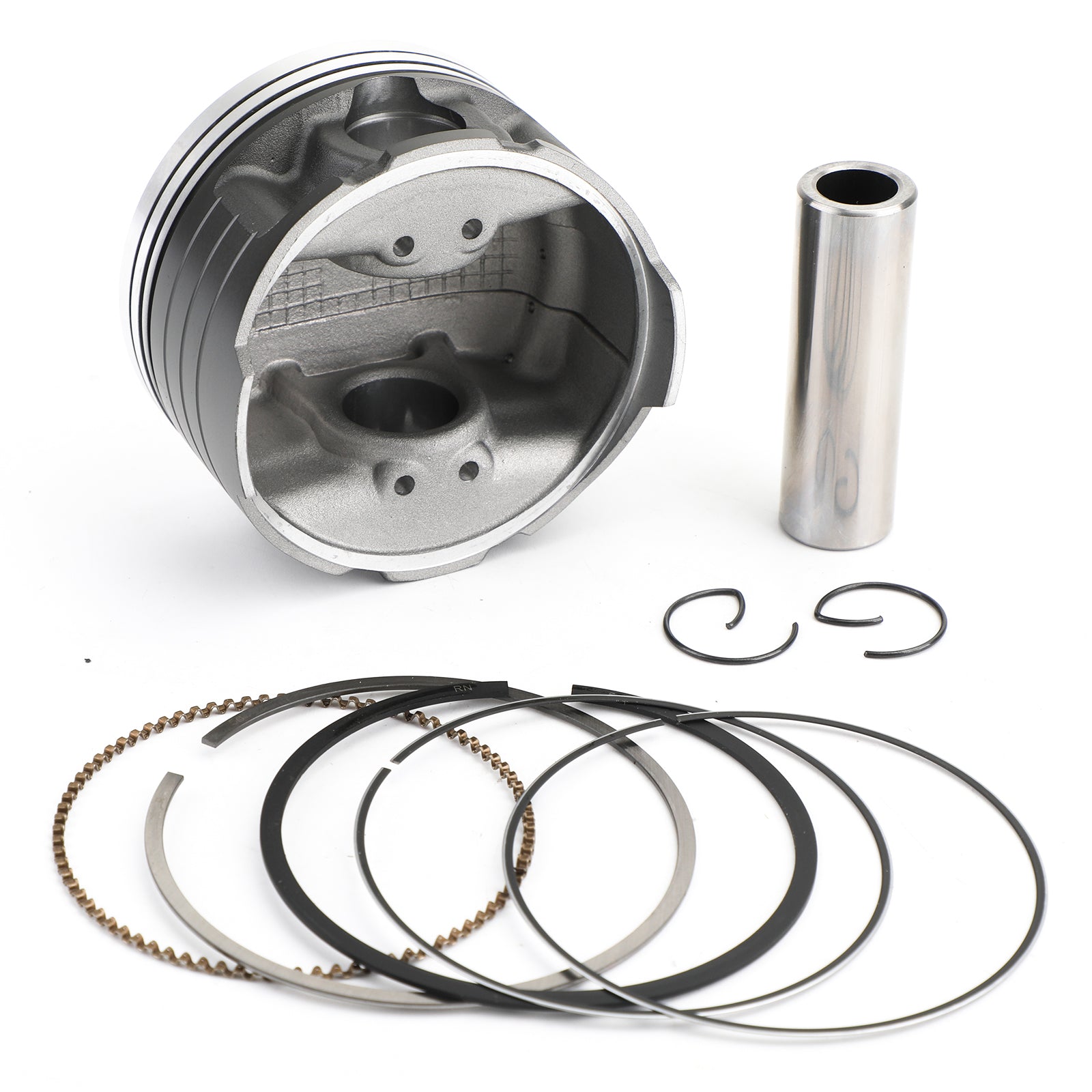 Kit Fasce Elastiche Alesaggio ?74mm +1.00 per Yamaha TT250R 93-04 TTR250 TT-R 99-06 Generico