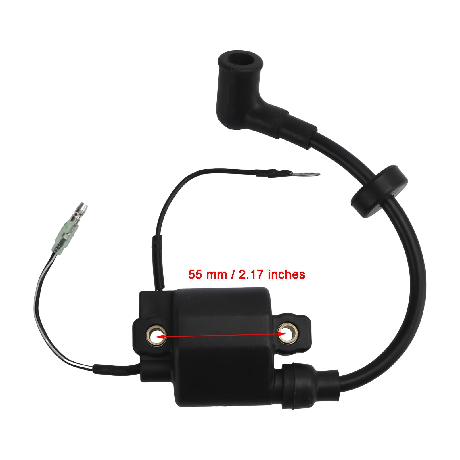 Bobine d'allumage adaptée pour Yamaha 50HP K50 60HP P60 60F E60H 70HP 70B 6H3-85570-10