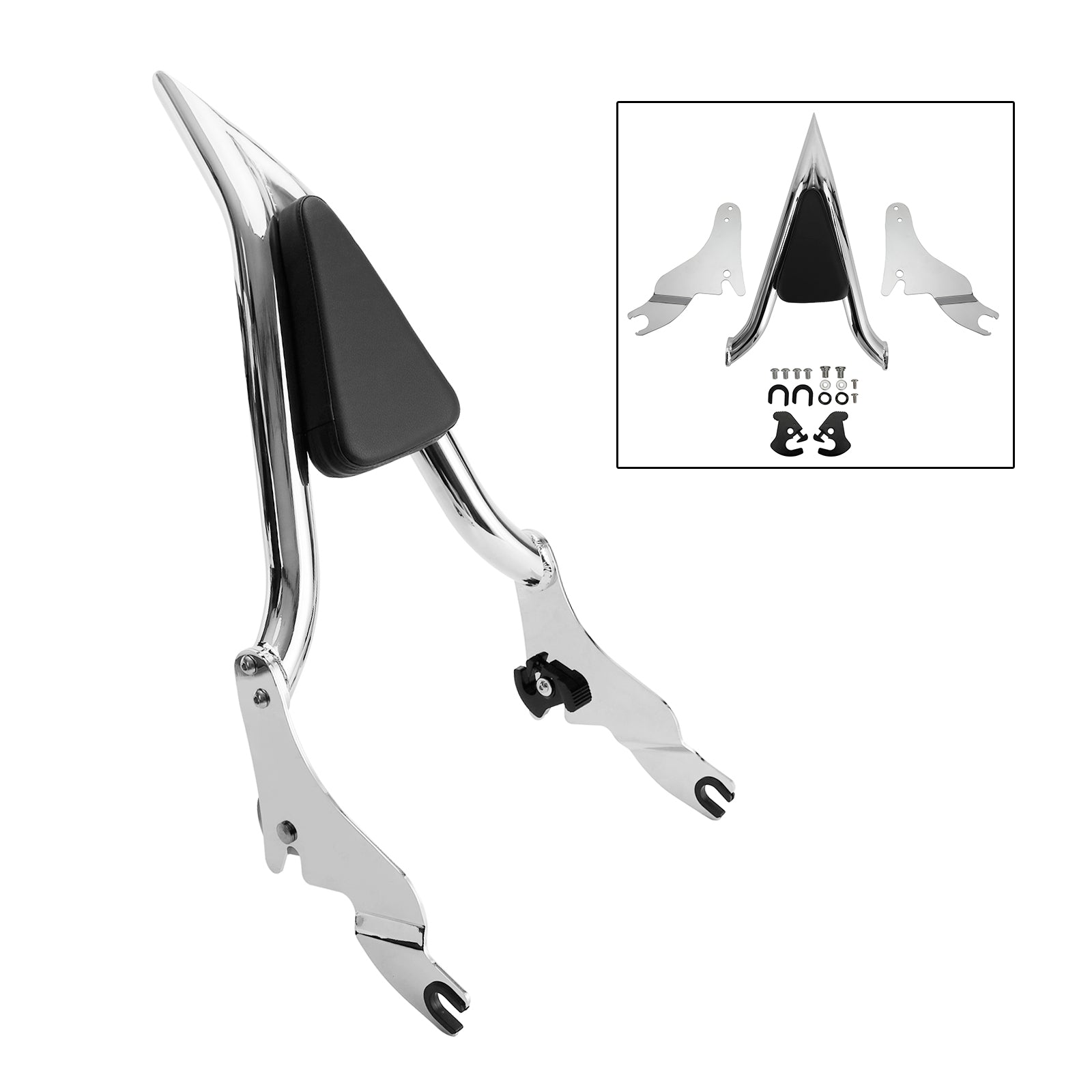 2009-2022 CVO Road Glide Street Road King Sissy Bar Selkänoja