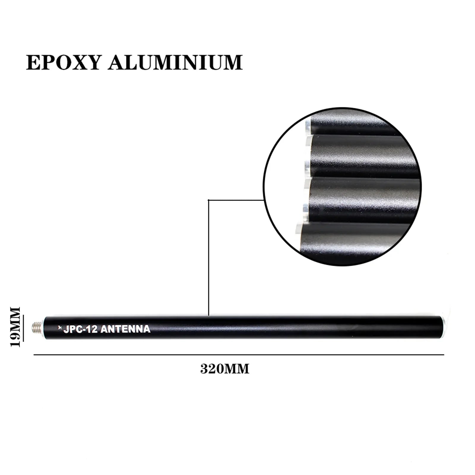 Przenośna antena krótkofalowa z regulatorem suwakowym 8 pasm 7 MHz-50 MHz PAC-12 do telewizora