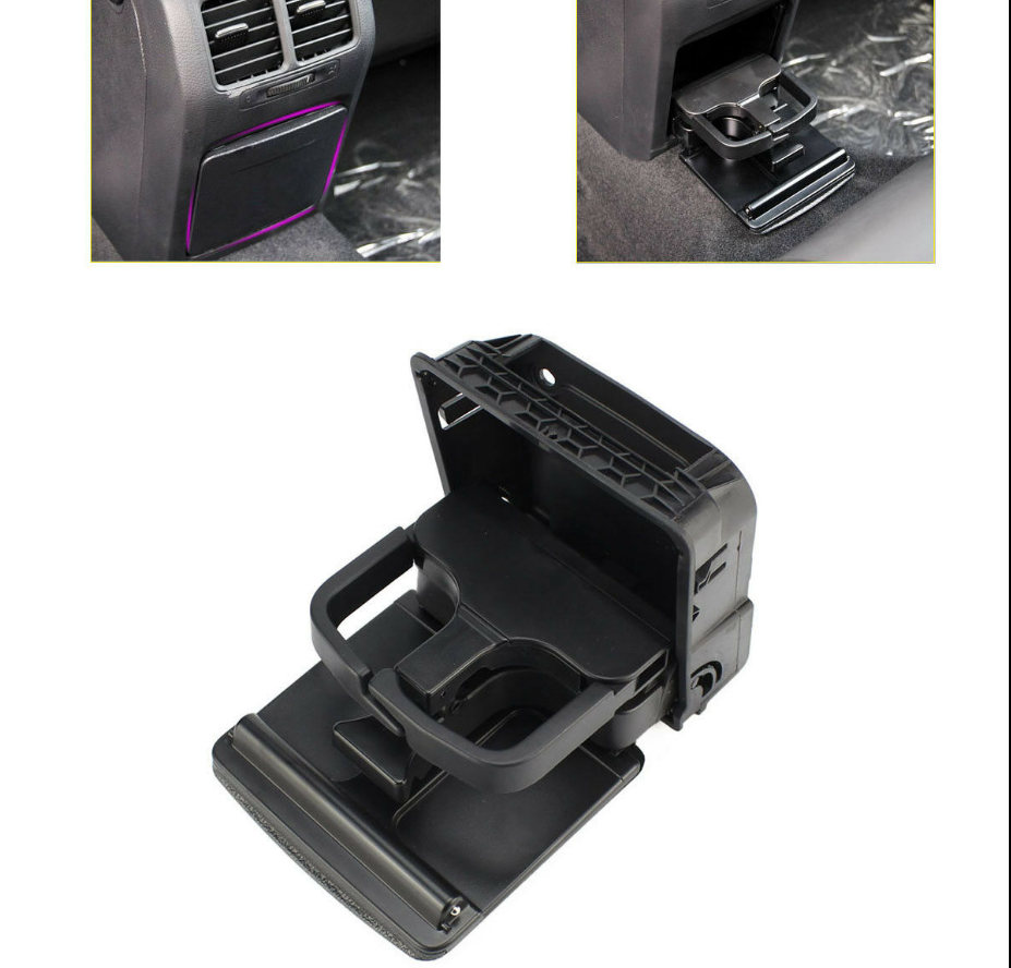 Portabicchieri Auto Pieghevole Posteriore Per Q5, A4, S4, S5 - 8P0885995B