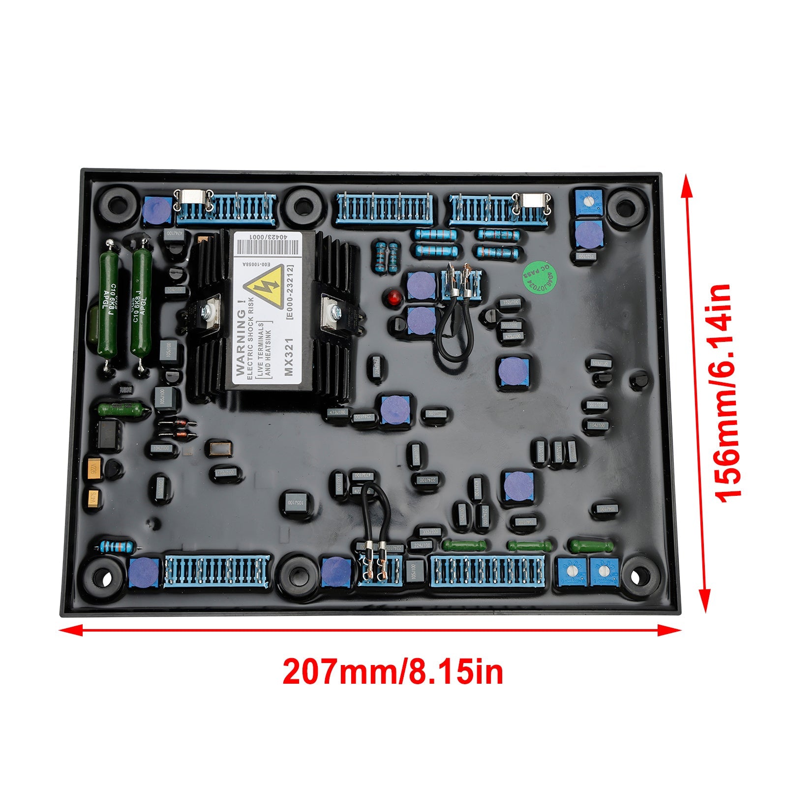 Remplacement automatique du régulateur de tension AVR MX321 pour générateur