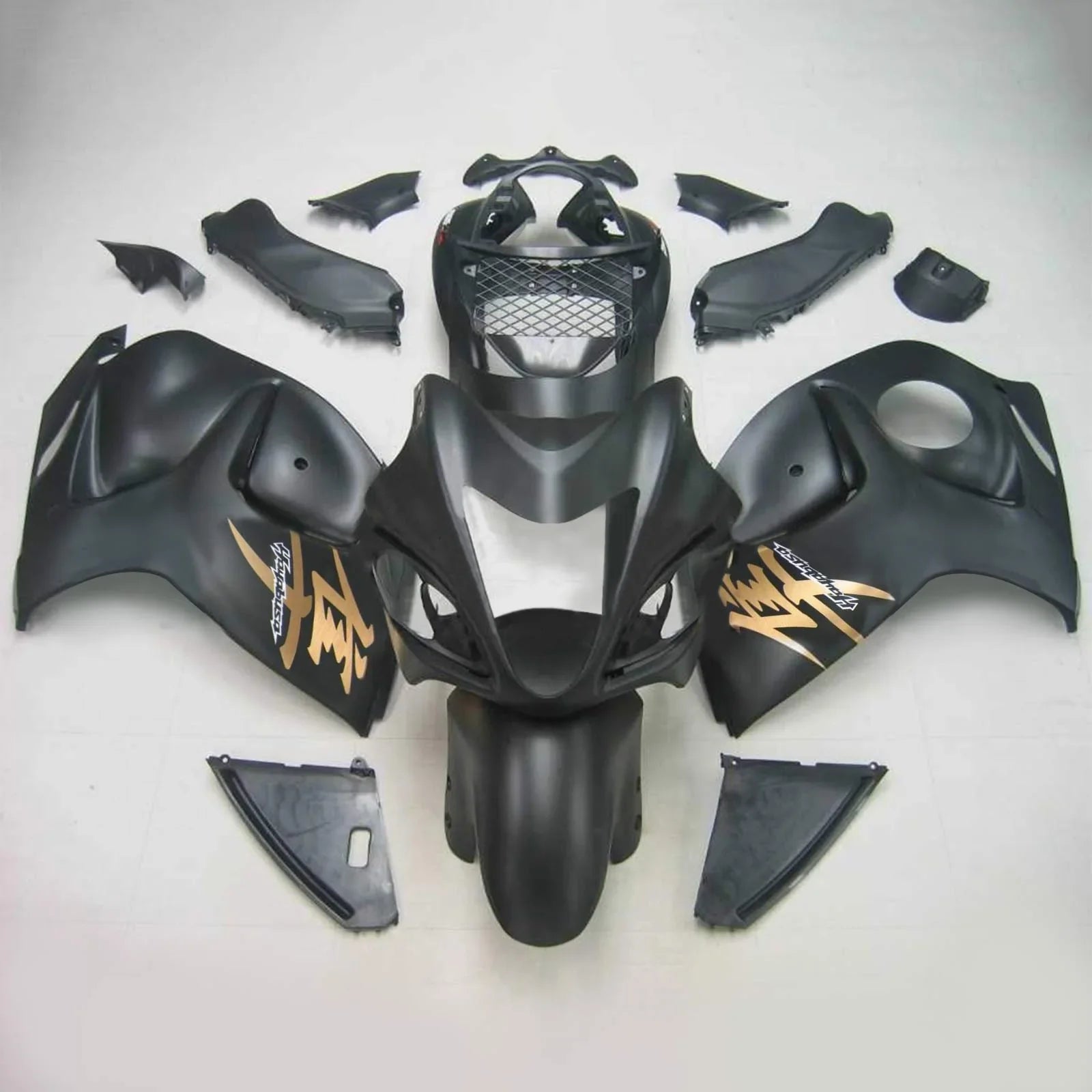 Amotopart Suzuki Hayabusa GSXR1300 2008-2020 Kit Carenado Carrocería Plástico ABS