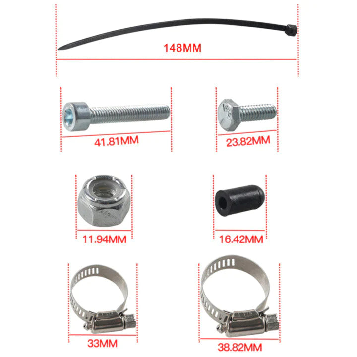 Ford 2011-2019 6.7L Powerstroke Diesel Deletion Kit EGR z generično izpeljavo hladilne tekočine