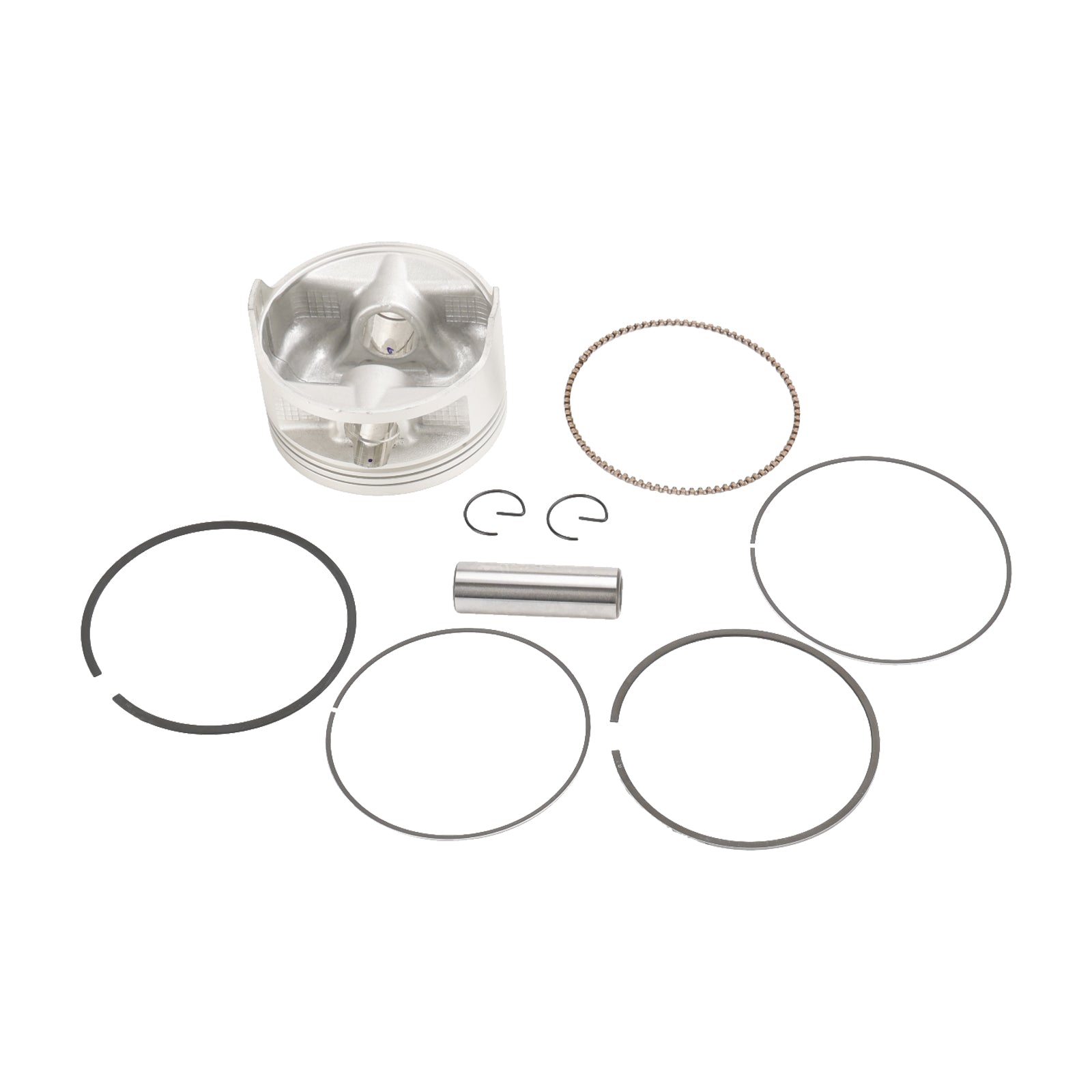 Kit de reconstrucción de segmentos de pistón Honda Rancher Trx420 2007-2018, diámetro estándar 86,5 mm