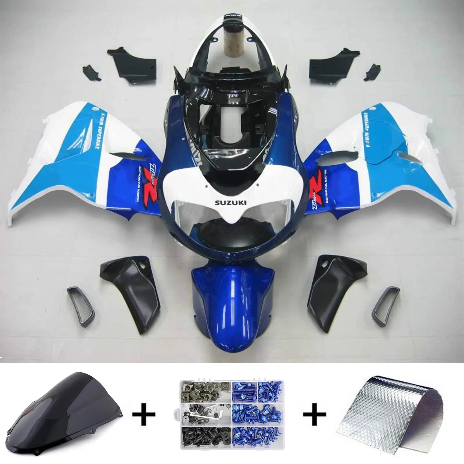 Amotopart Suzuki TL1000R 1998-2003 Kit Carenado Plastico ABS Carroceria