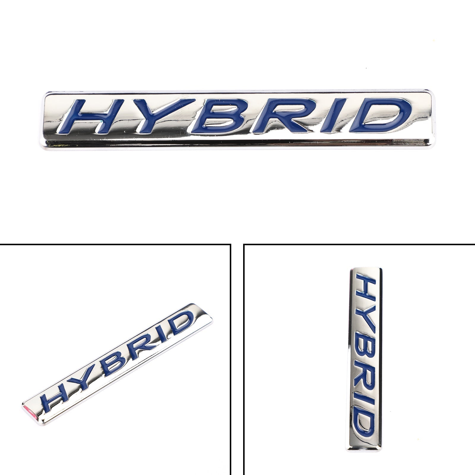 1PC 3D HYBRID Parole Adesivo per auto Emblema in metallo Distintivo per bagagliaio per auto posteriore Generico