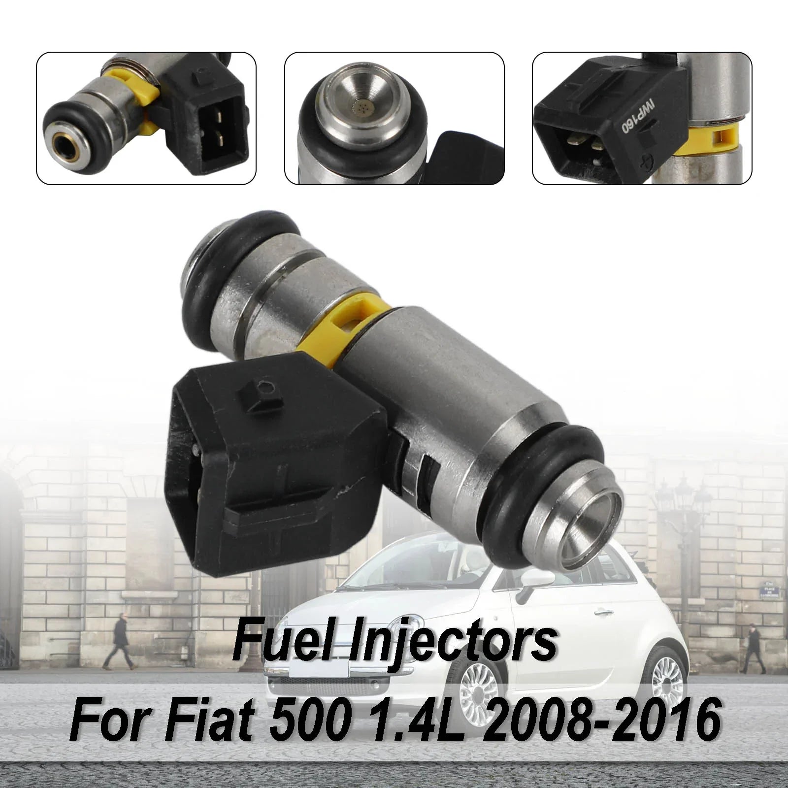Injecteurs de carburant 1 pièces IWP160 pour Fiat Punto 500 Doblo Qubo pour Ford KA