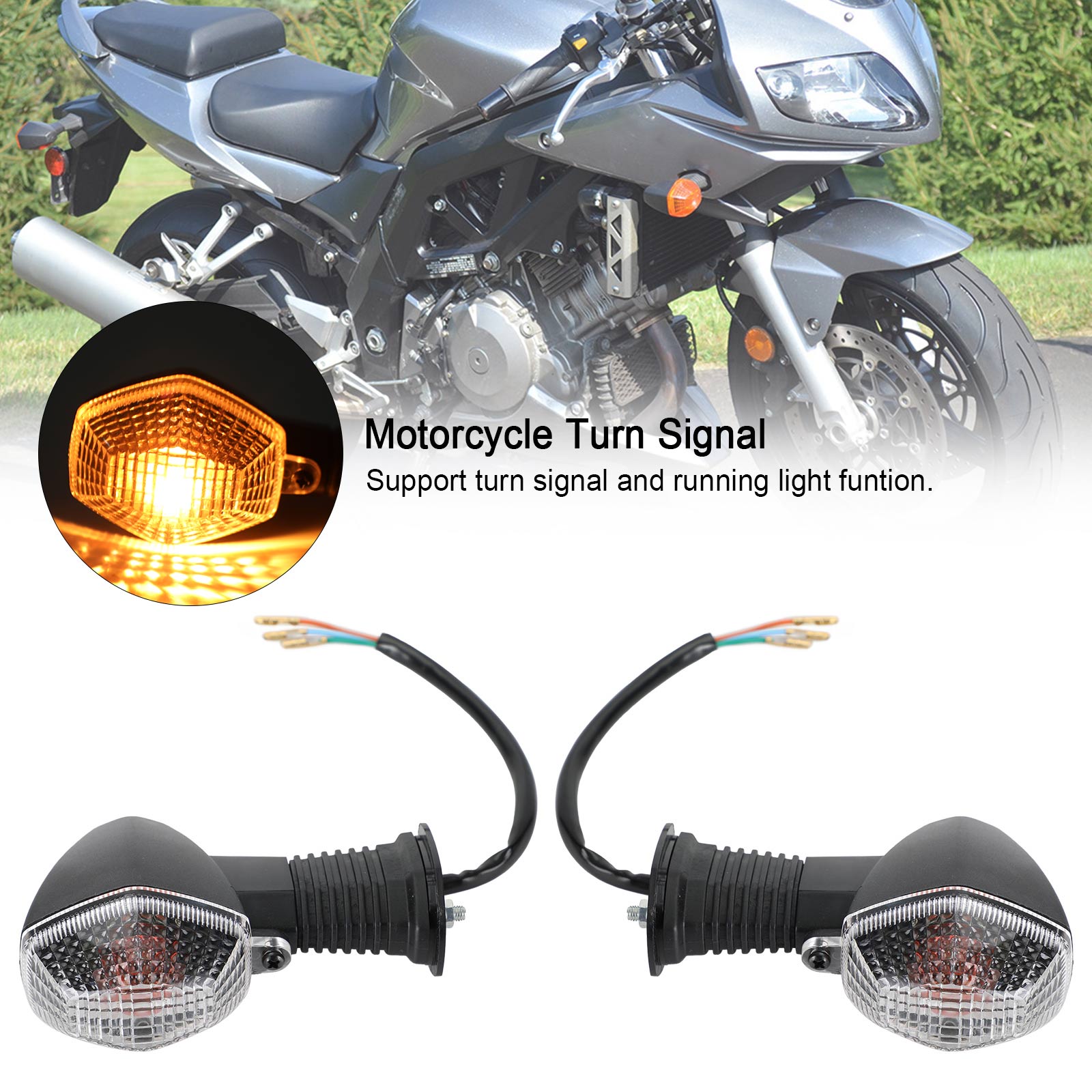 Luces indicadoras de señal de giro para Suzuki DL650 DL1000 V-Strom DL Generic