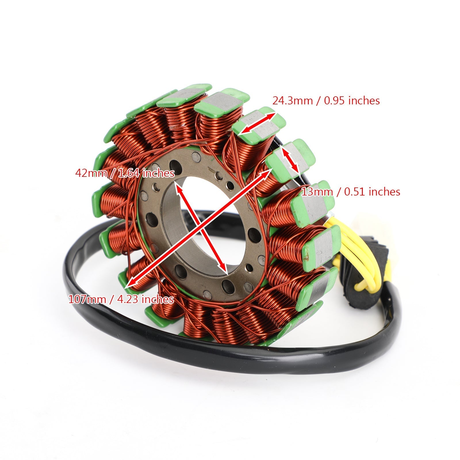 Générateur de stator pour Honda VTR250 Interceptor VTR VT250 Magna VTZ250 1986-1990