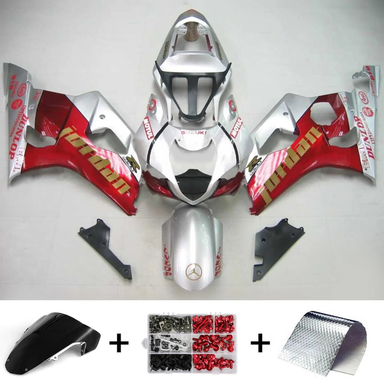 Amotopart Kit carenatura Suzuki GSXR1000 2003-2004 K3