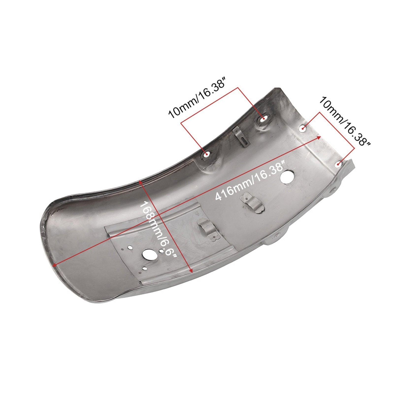 Guardabarros trasero para motocicleta Suzuki GN125 GN250