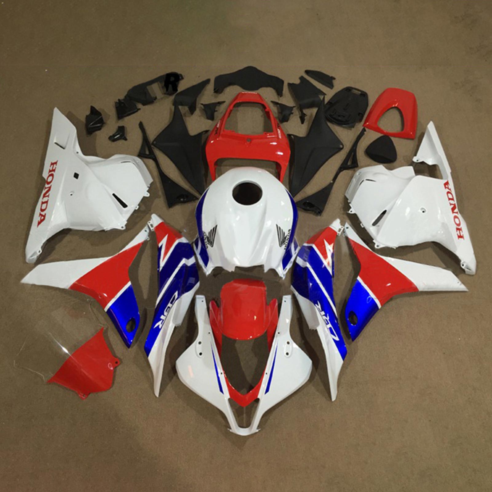 Amotopart Honda CBR600RR 2009-2012 F5 Kit de carenado de carrocería de plástico ABS