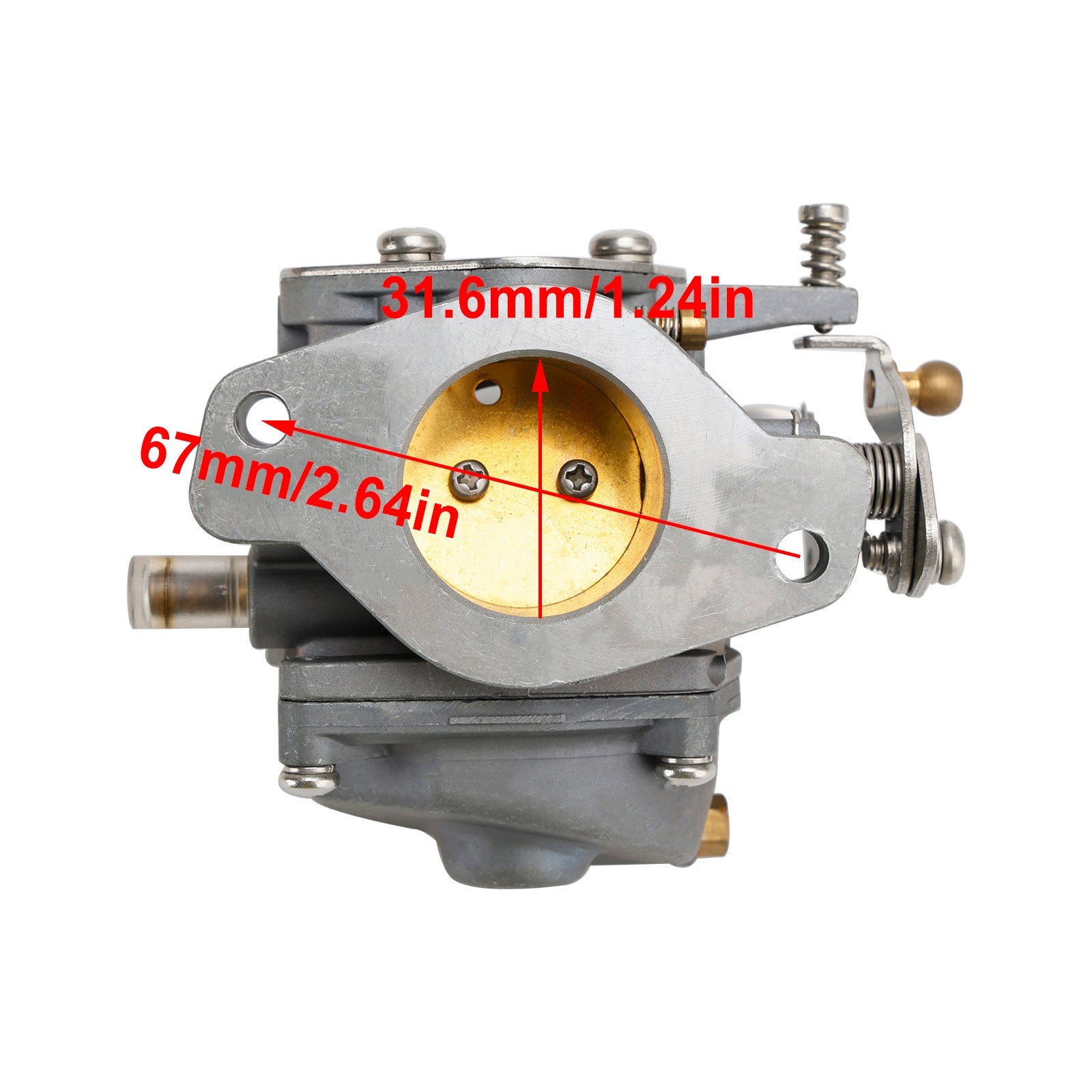 Carburatore Carb adatto per motore fuoribordo Yamaha 2 tempi 60HP E60 6K5-14301