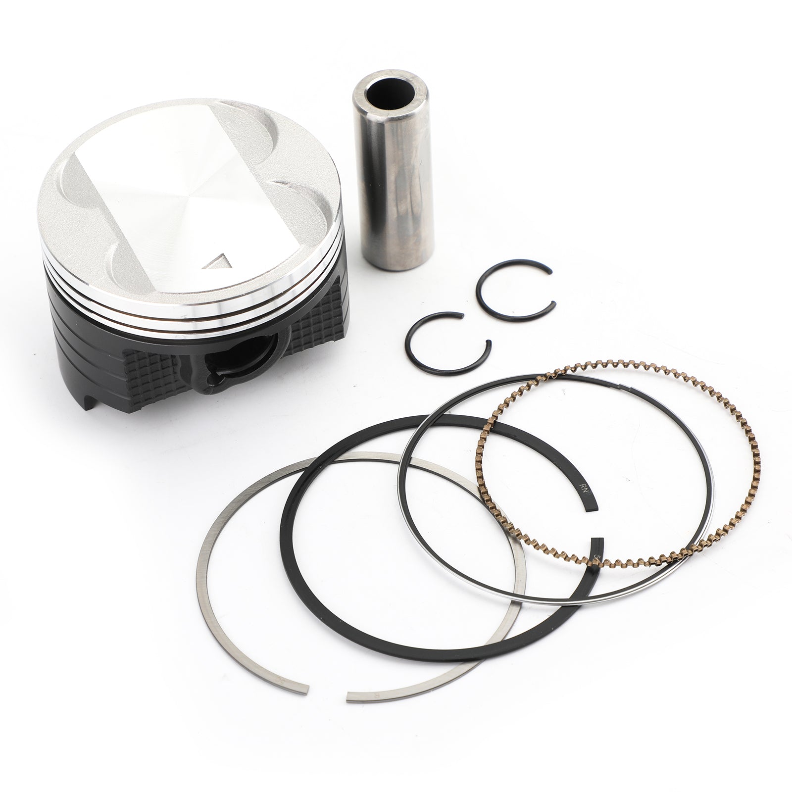 Kit d'axes de segments de piston moteur standard 73 mm pour Suzuki DR250R/S DRZ250 1998-2007 générique