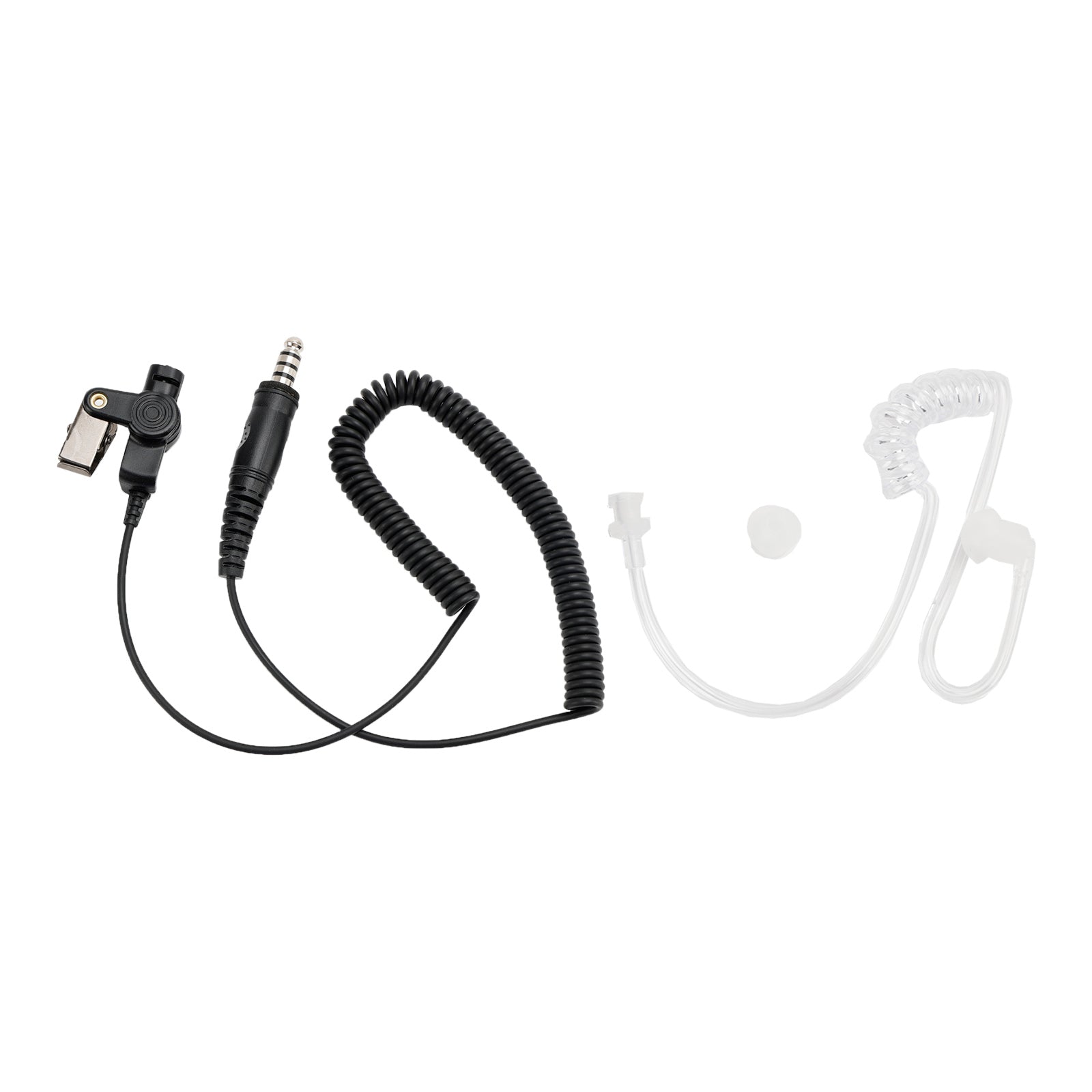 Auriculares intrauditivos con tubo de aire transparente 7.1-A3 de escucha única, auriculares de 7,1 mm