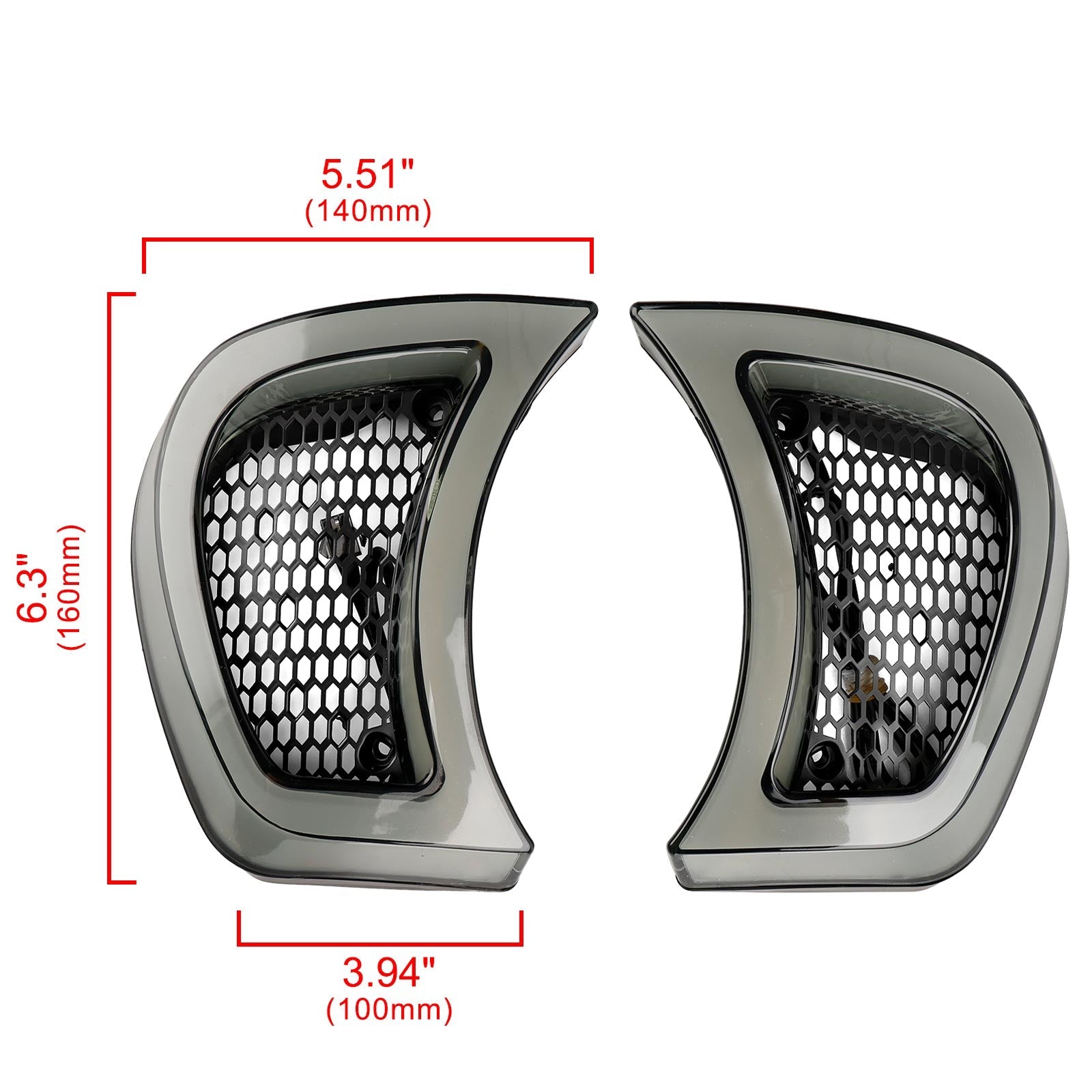 Luce LED per sfiato cupolino per Road Glide Special FLTRXS 2015-23 Plug Play