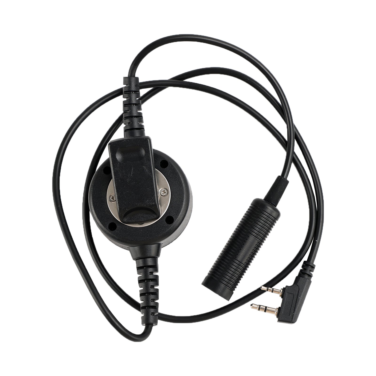 Micrófono de tubo de garganta táctico, conector para auriculares de 7,1mm para Kenwood TK-208 TK-220 TK-240
