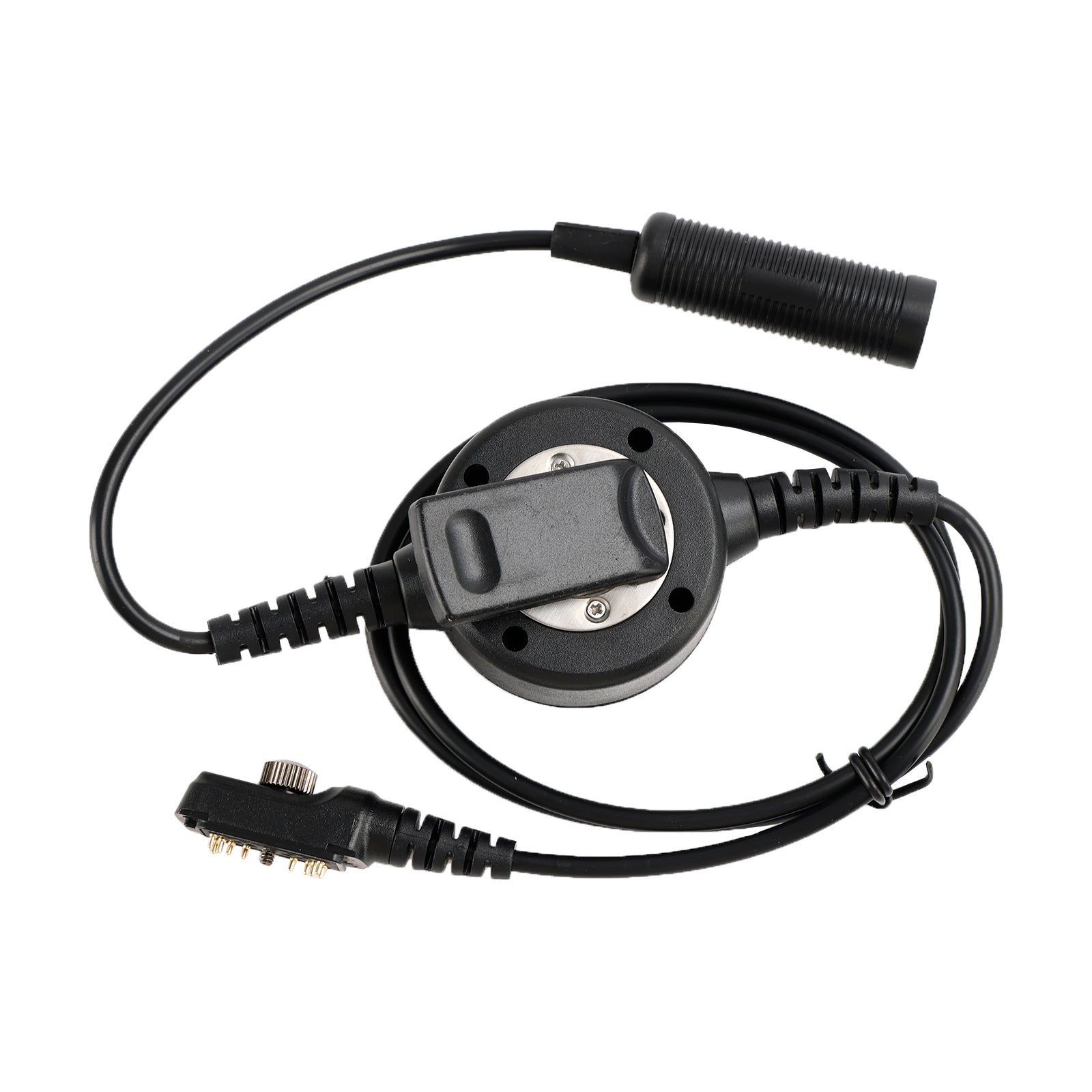 Para Hytera PD780G/580/788 6 Pin U94 PTT Z-Tactical Throat Mic auriculares ajustables